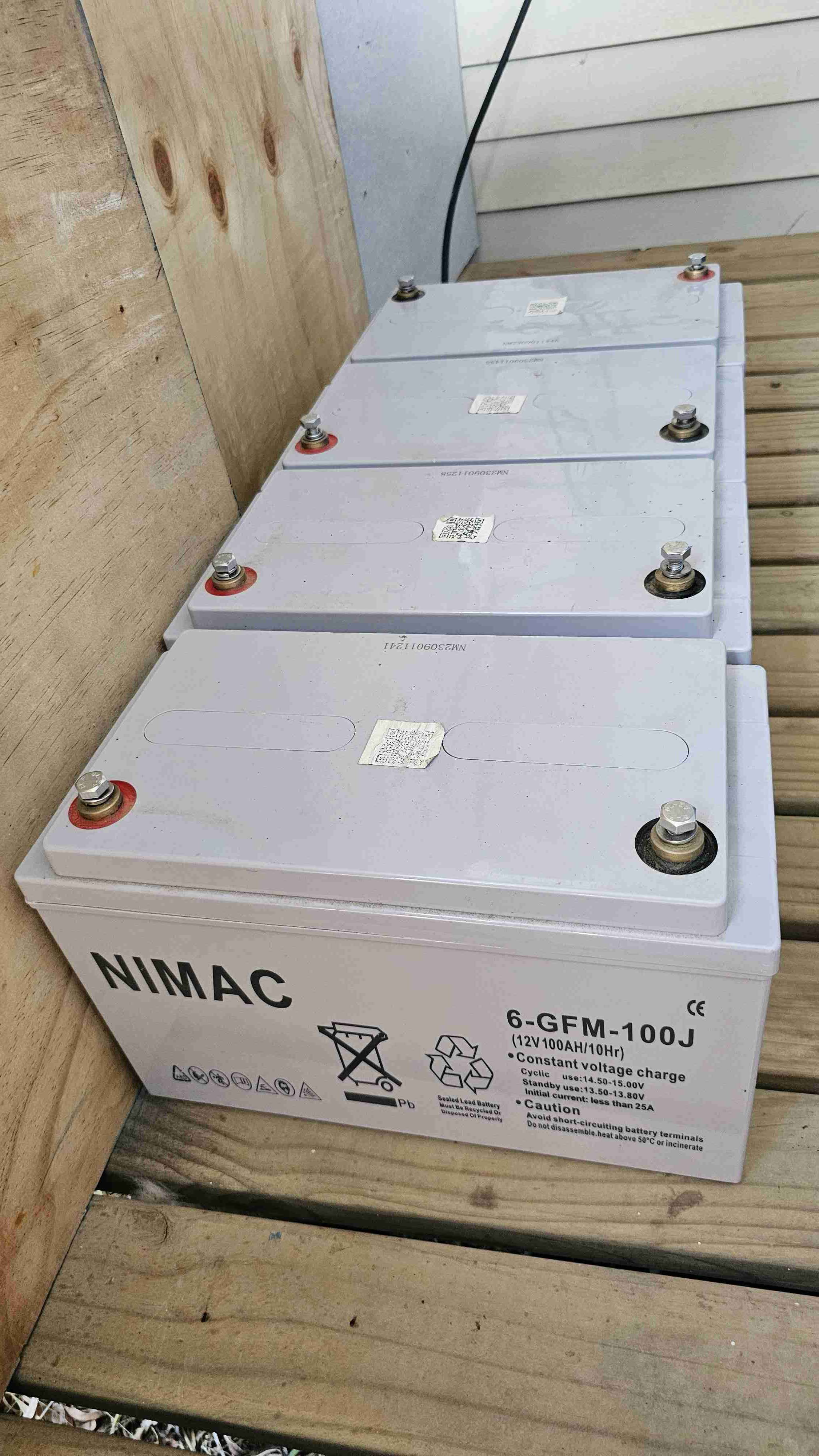 Batería Nimac 12V 100Ah