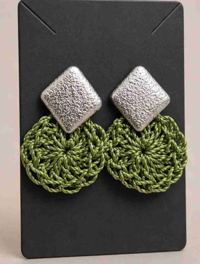 Aros tejidos a crochet - miniatura 7