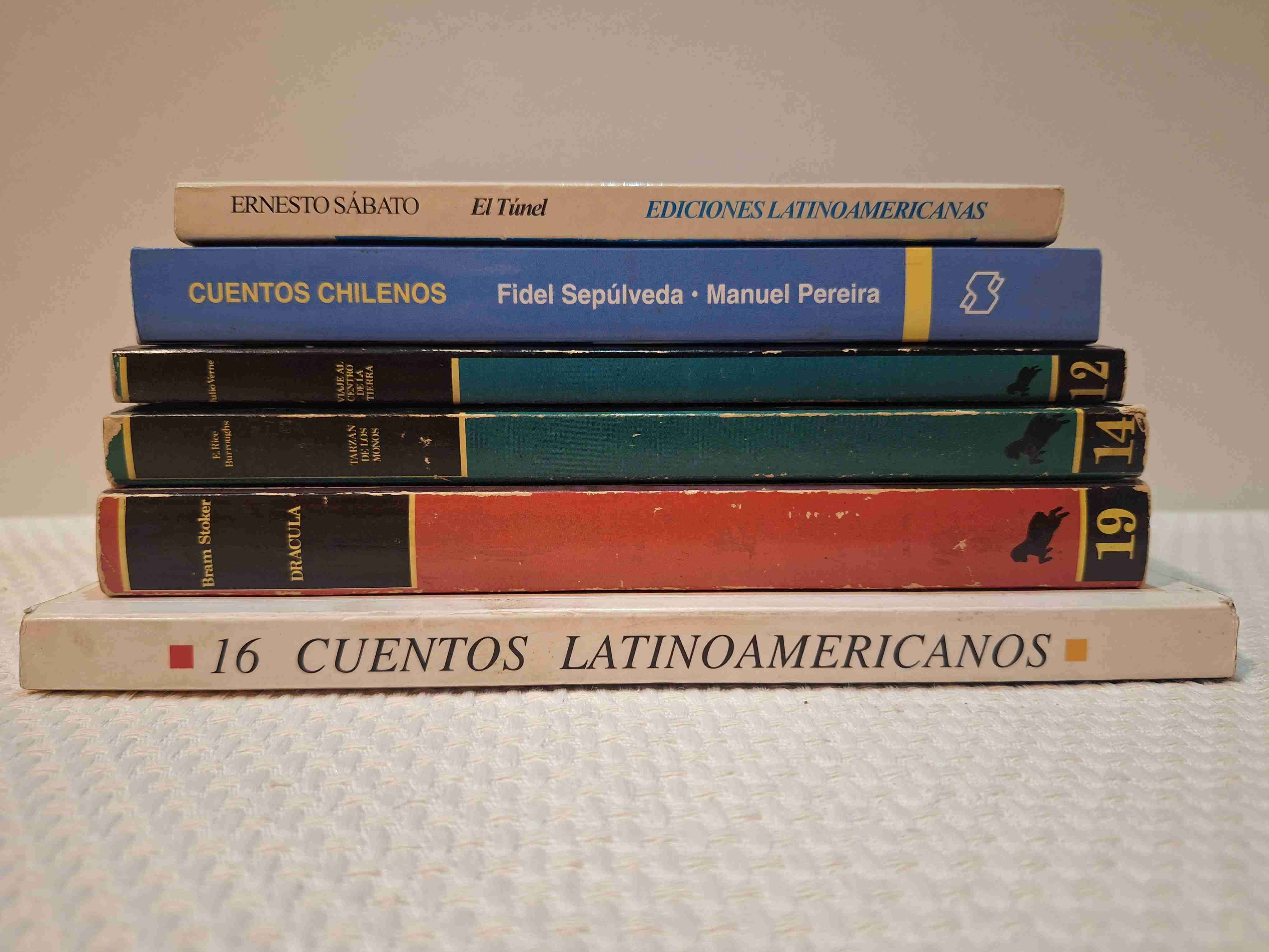 Set de libros literarios Drácula Verne Sábato - miniatura 2