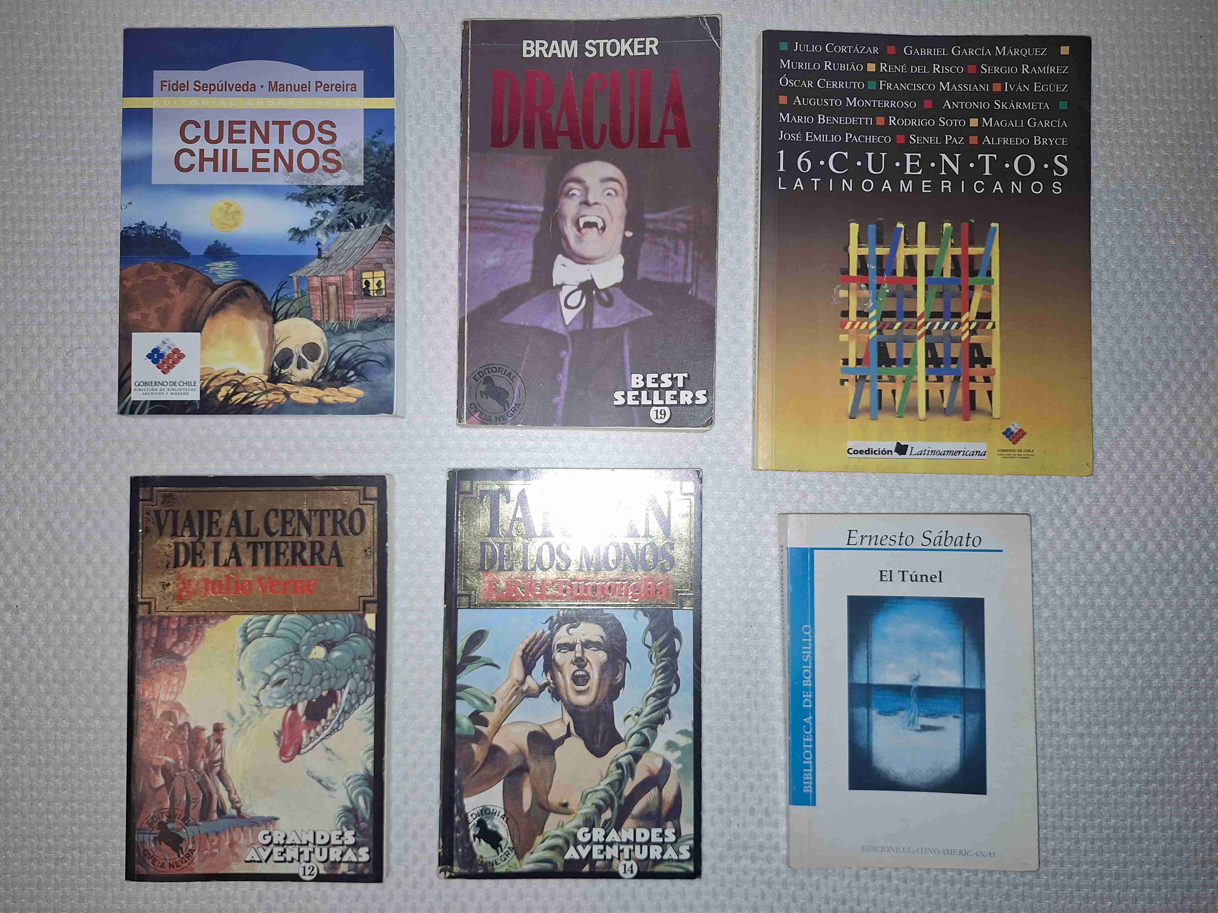 Set de libros literarios Drácula Verne Sábato - miniatura 5