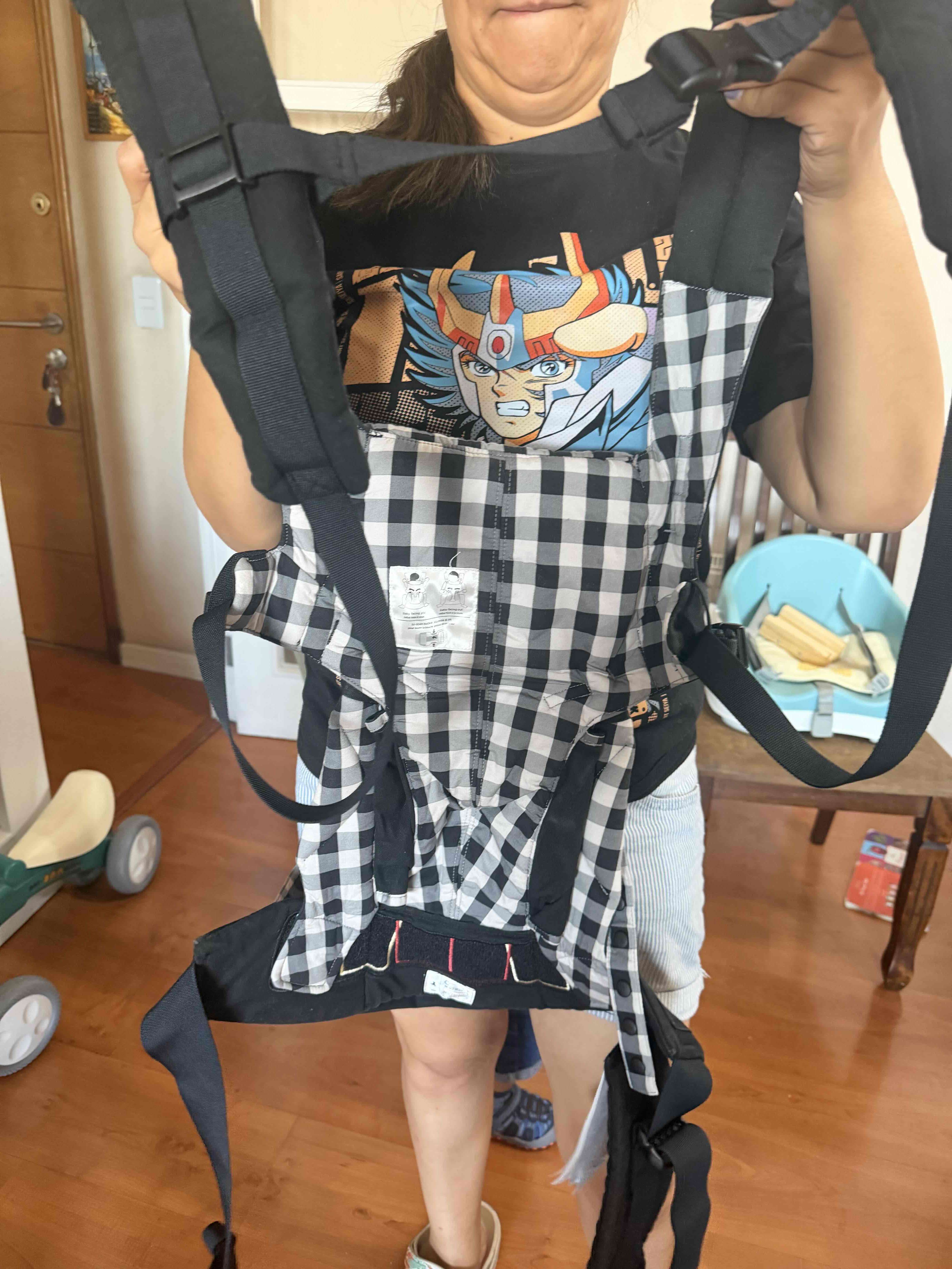 Portabebés ergonómico negro ergobaby - miniatura 2