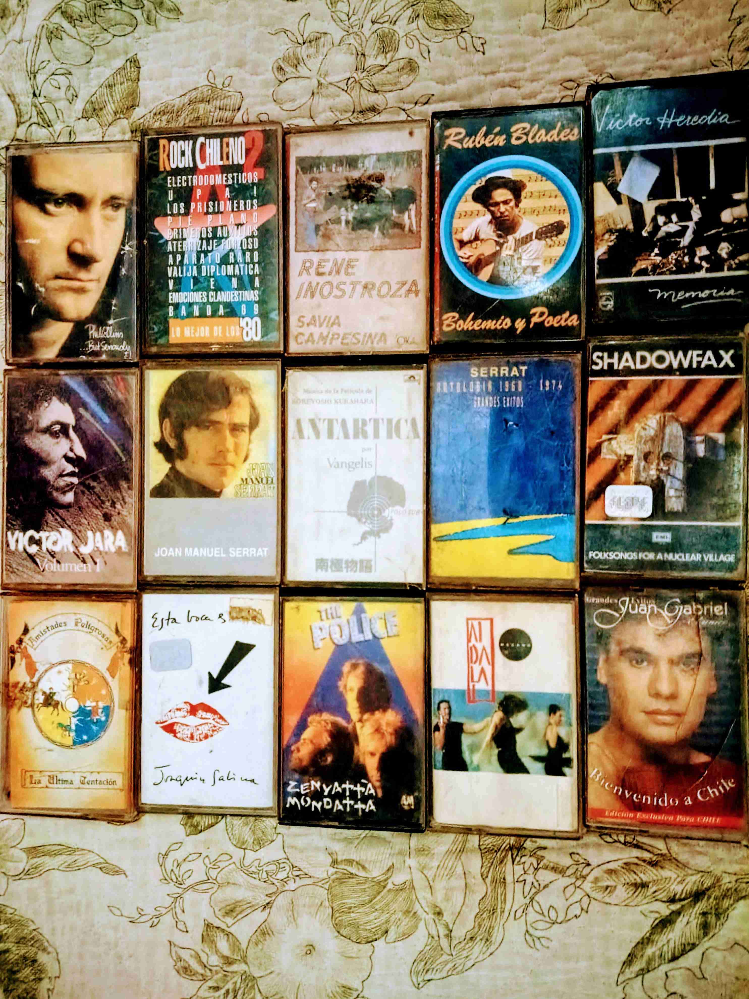 Lote de cassettes musicales variados