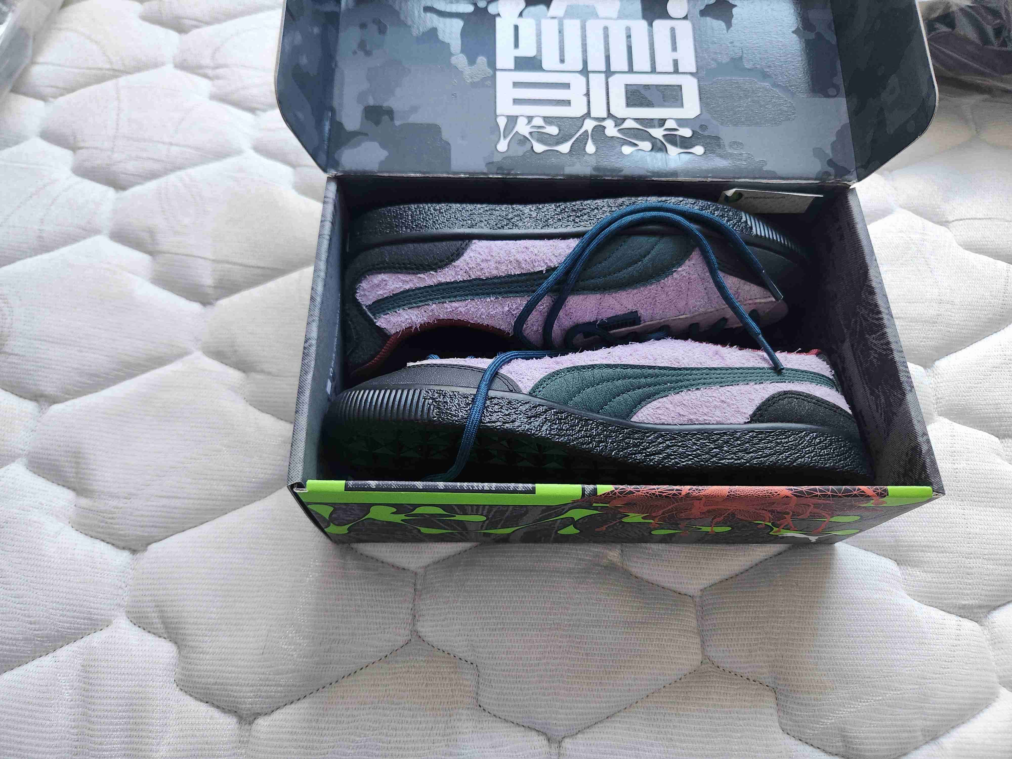 Zapatillas deportivas violeta y negro - miniatura 2