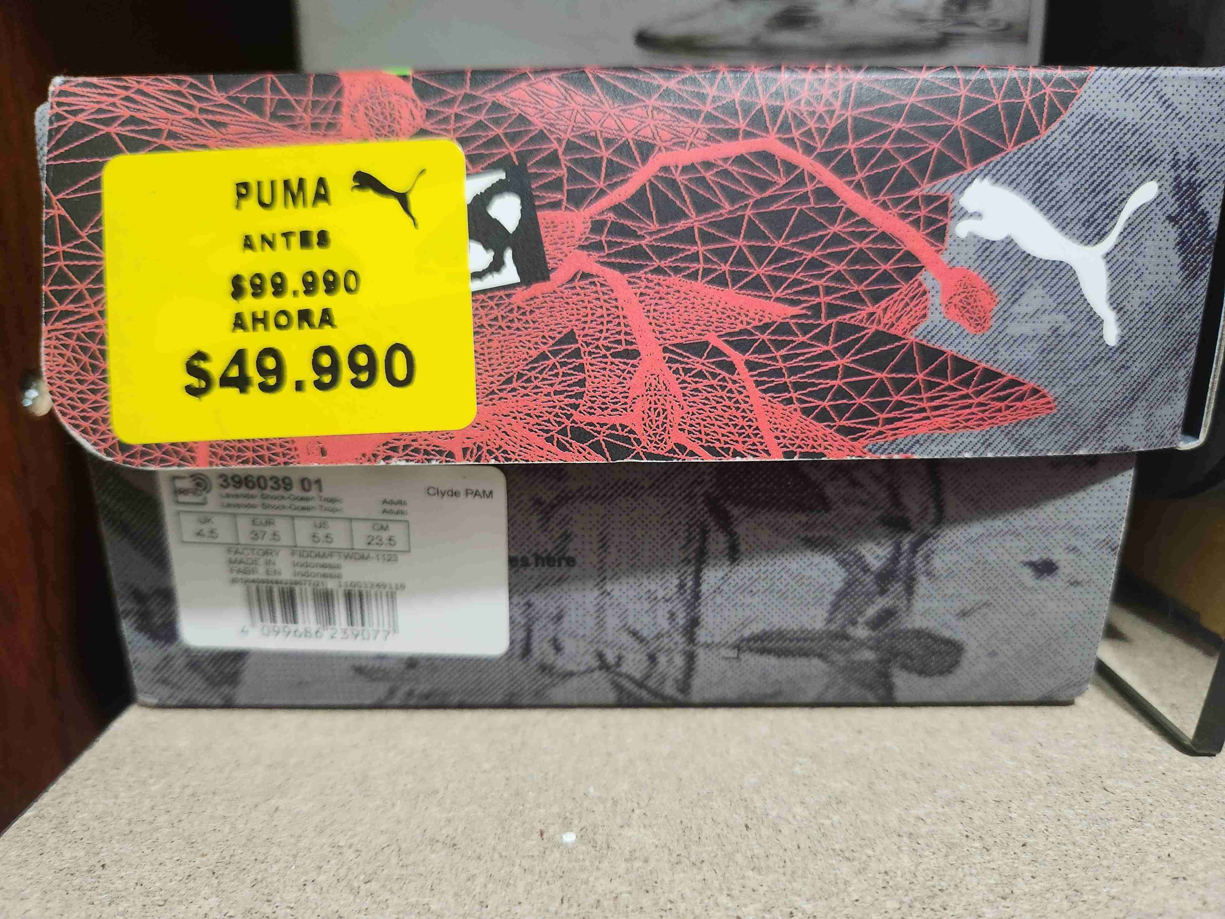 Zapatillas deportivas violeta y negro - miniatura 4