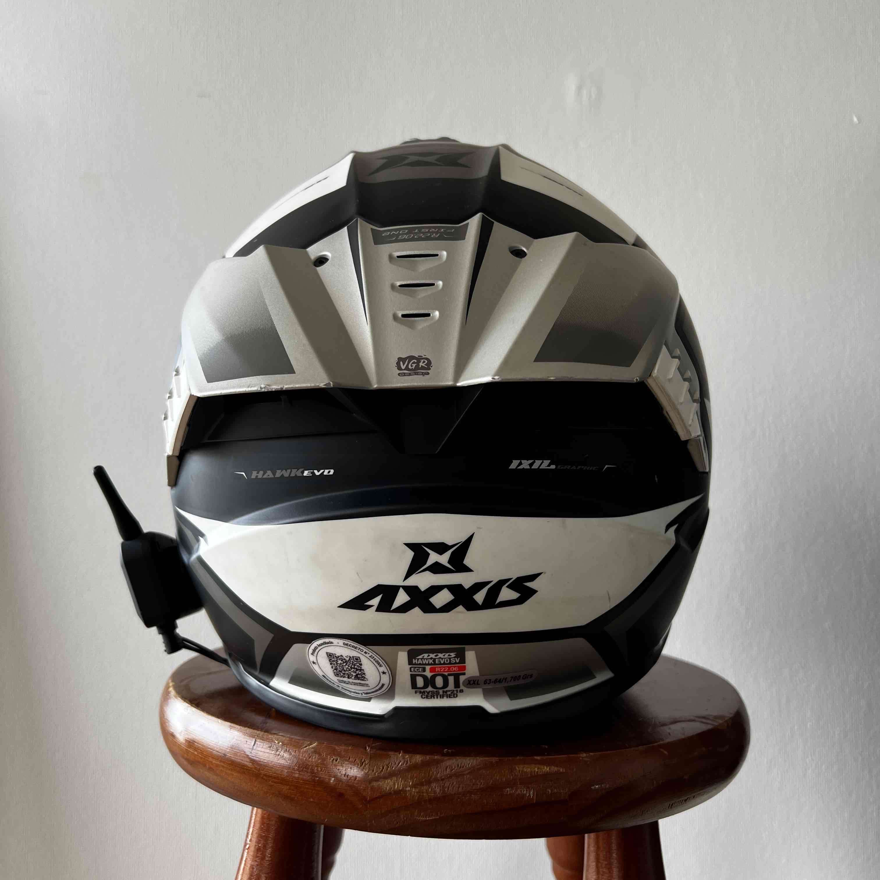 Casco Axxis Hawk Evo XXL - miniatura 5