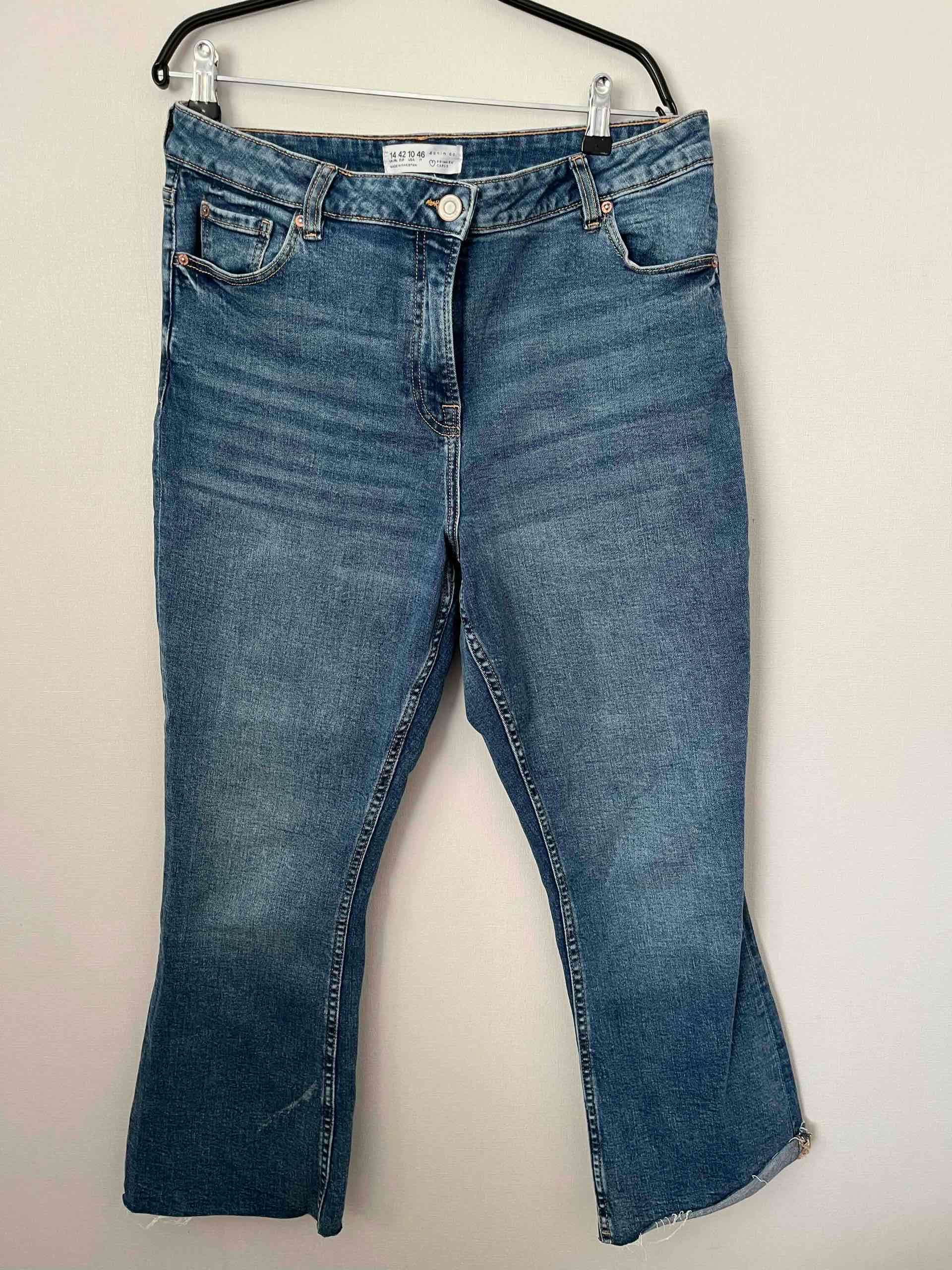 Jeans rectos azul medio - miniatura 2