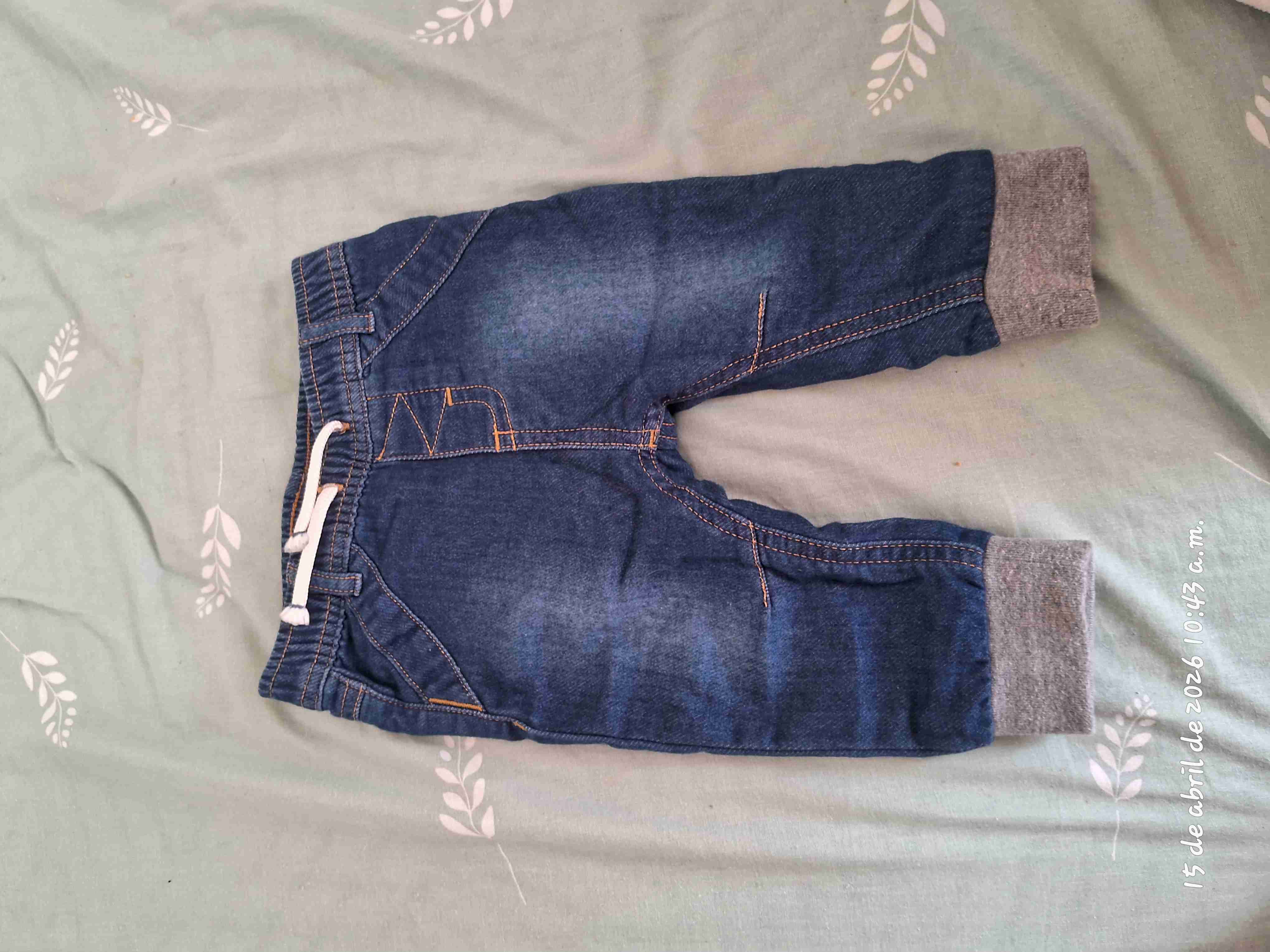 Pantalones de bebé verde - miniatura 5