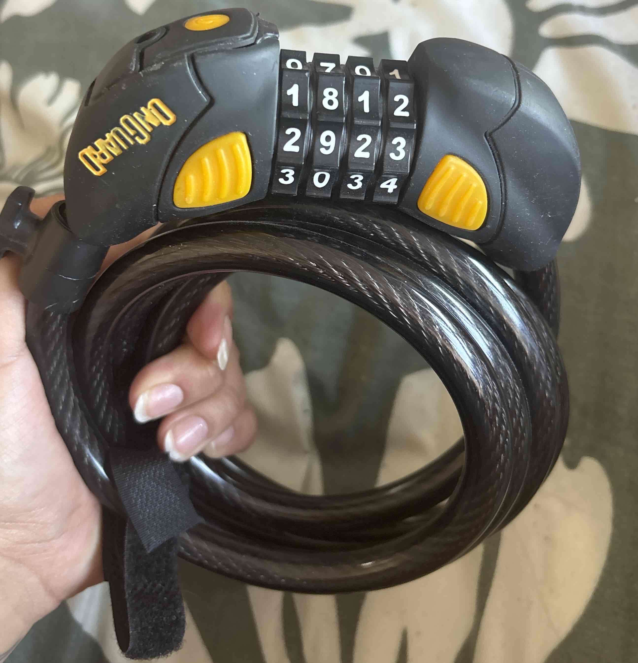 Candado de cable con combinación - miniatura 3