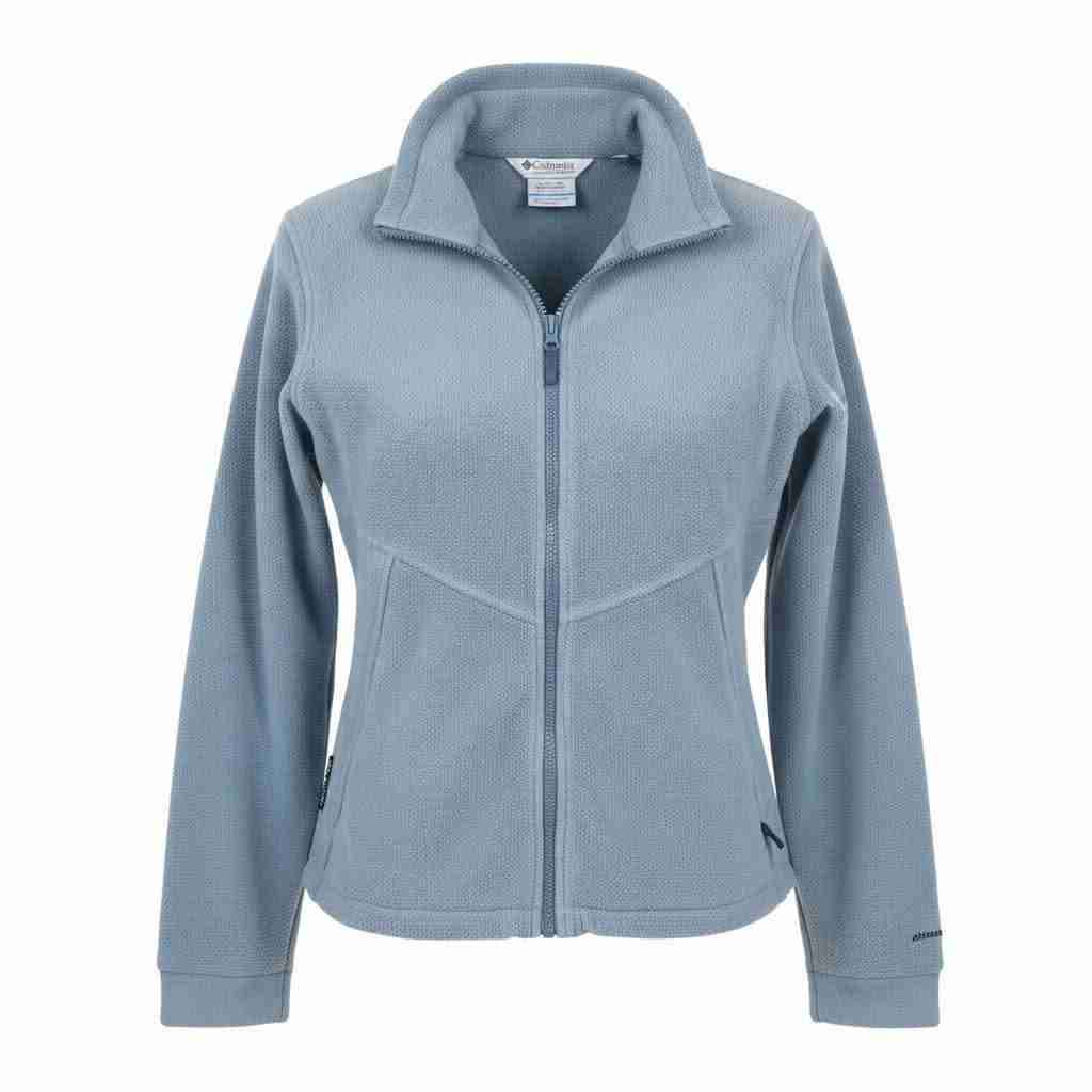 Chaqueta polar azul mujer marca Columbia
