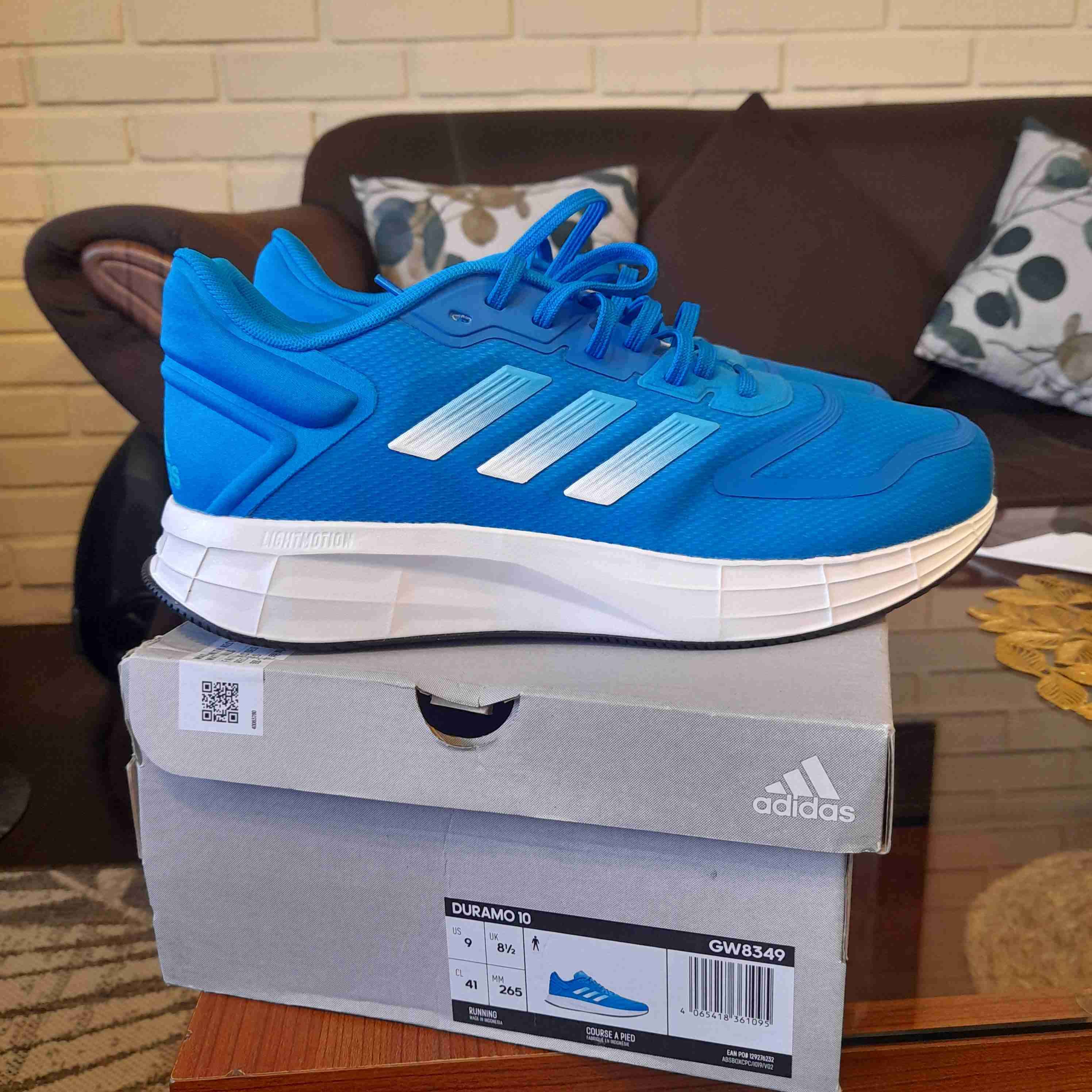 Zapatillas Adidas Duramo 10 azul - miniatura 2