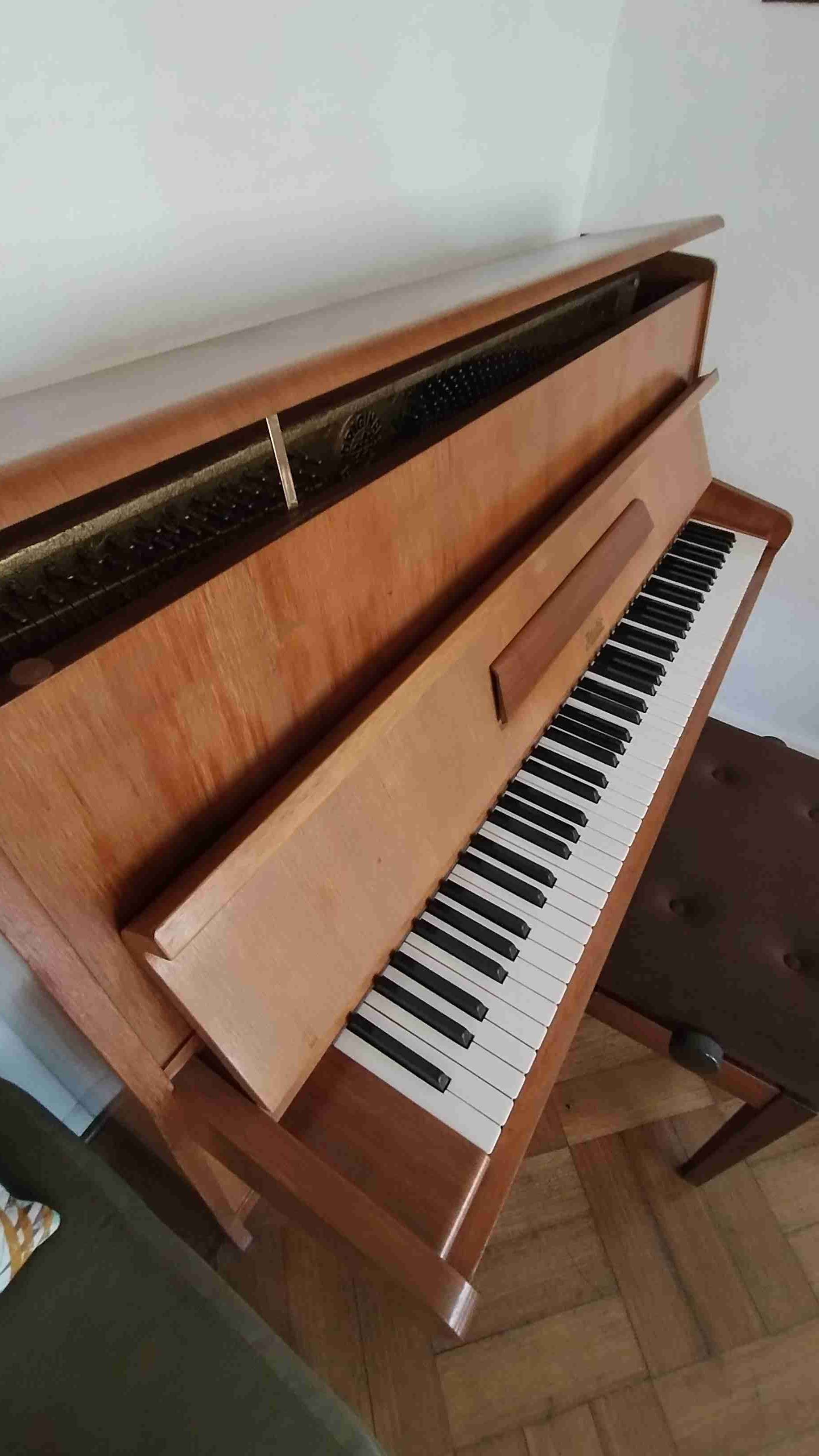 Piano vertical Rosler + Banqueta Yamaha - miniatura 6