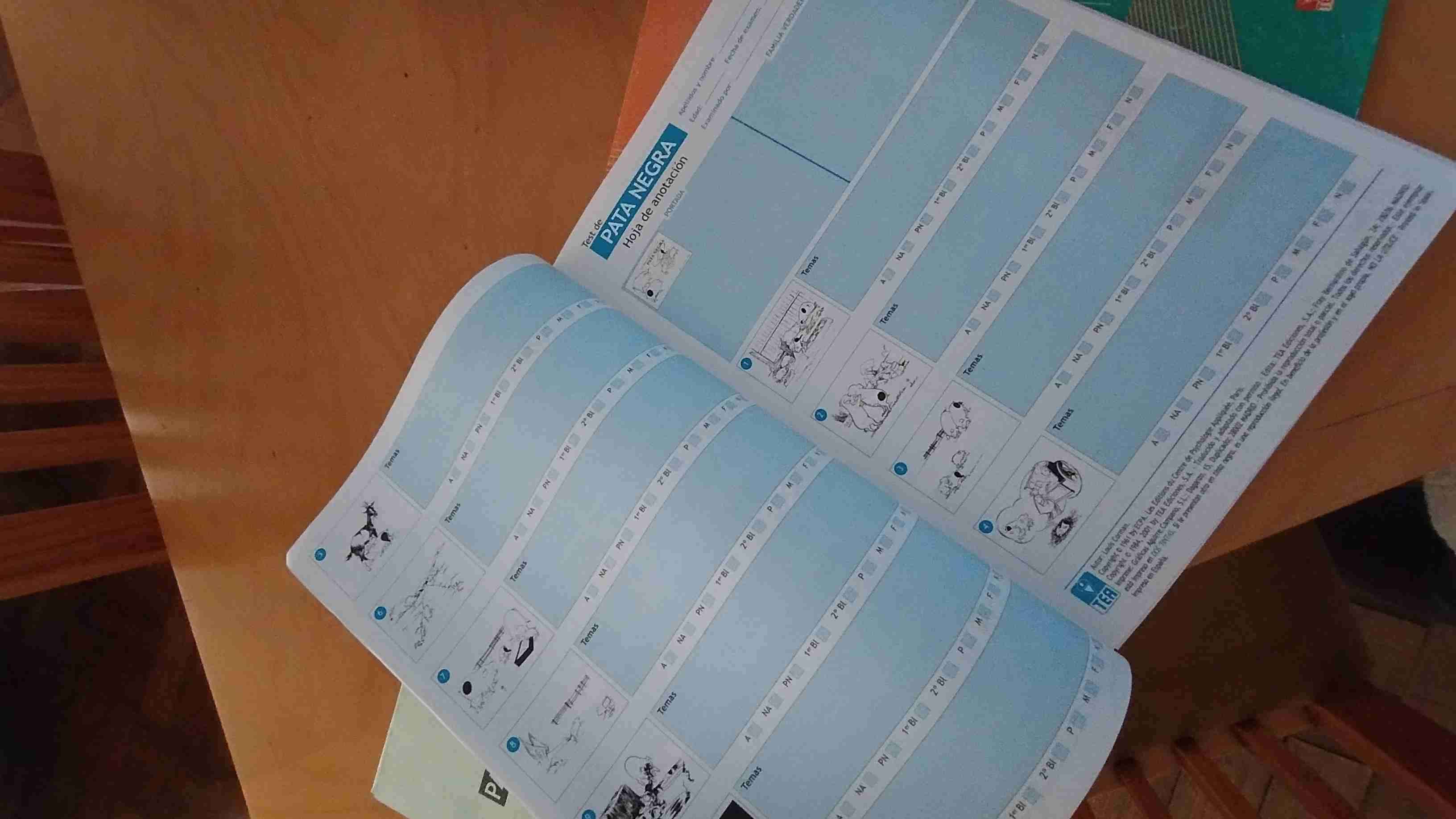 Test - Libro Pata Negra+  Láminas - miniatura 2