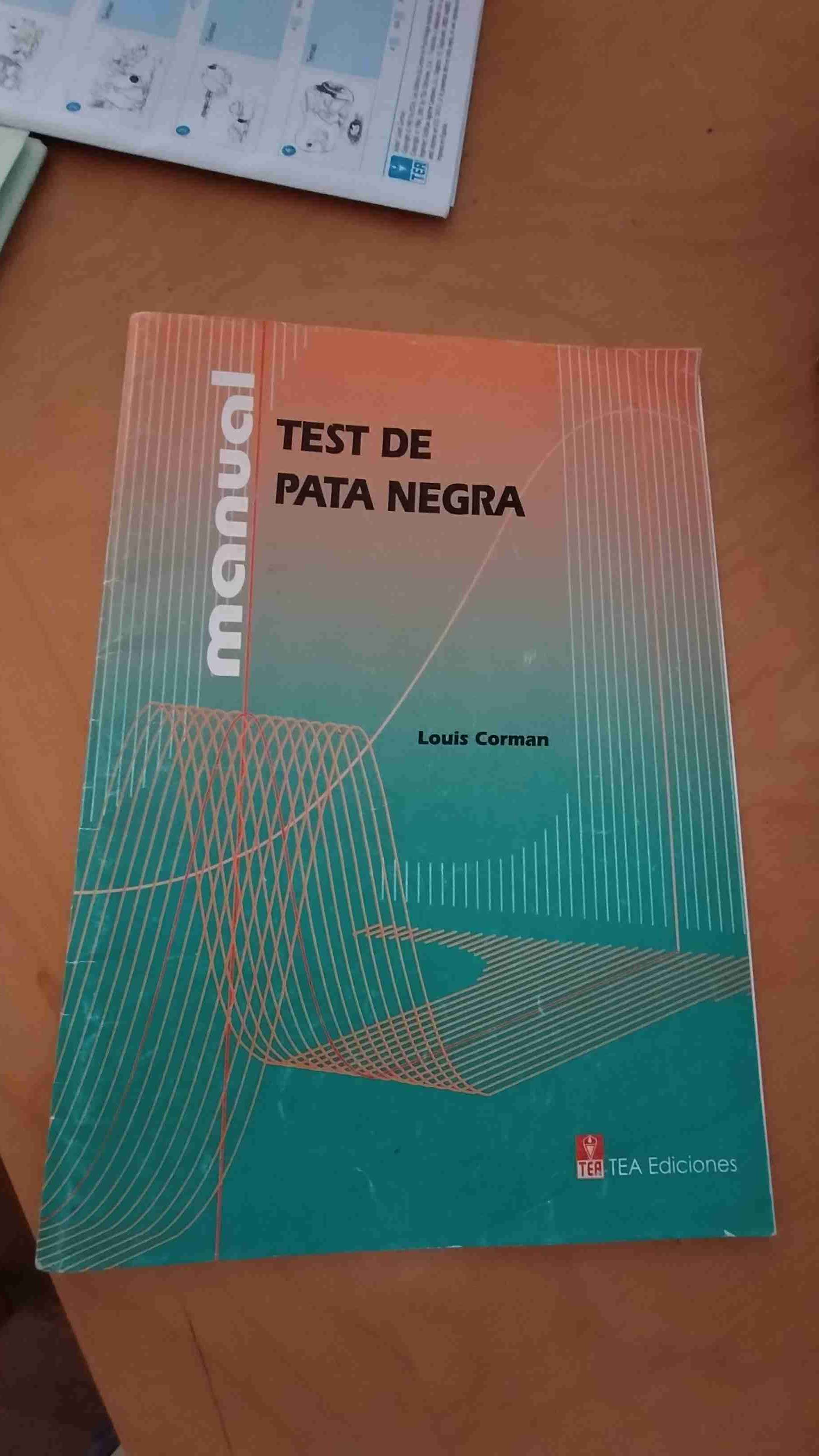 Test - Libro Pata Negra+  Láminas - miniatura 4