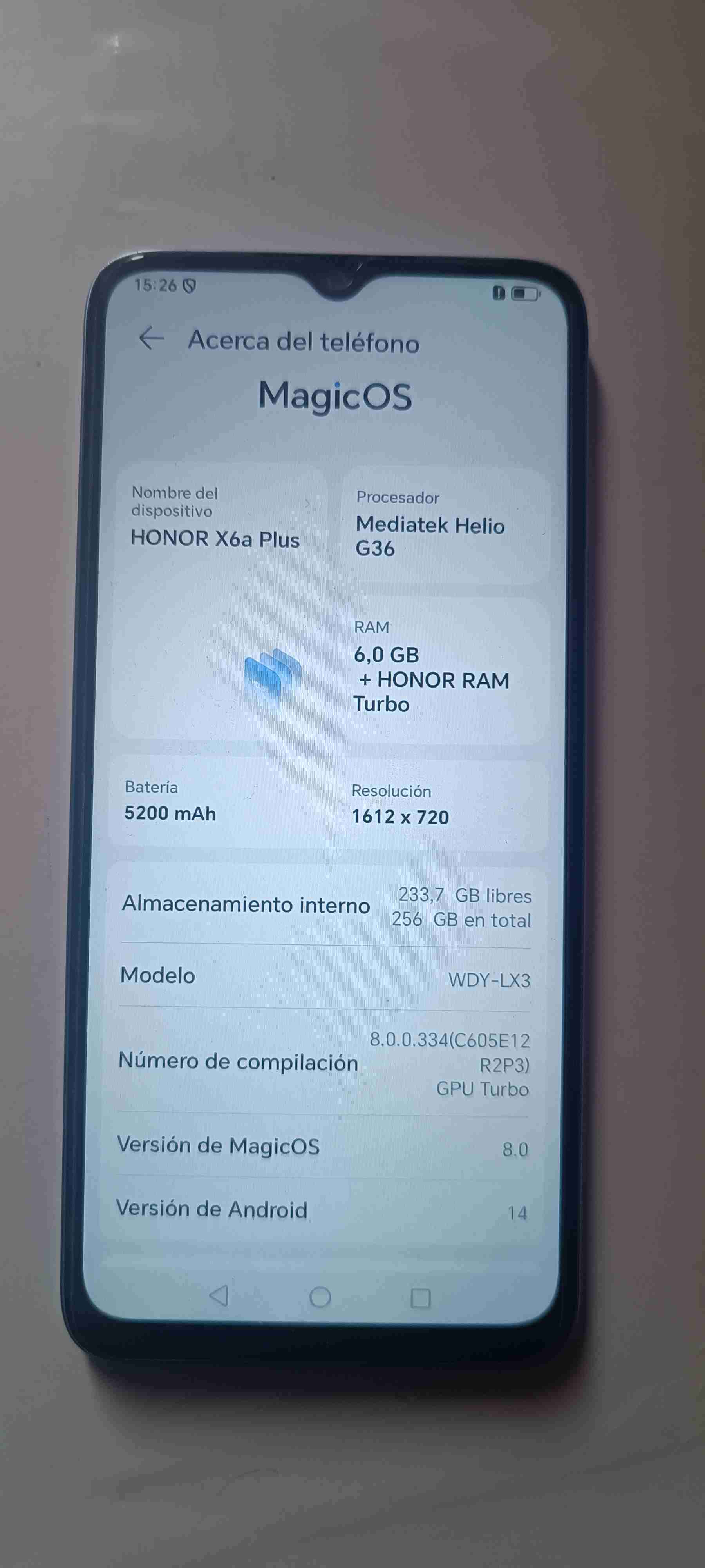 Honor x6 a plus 256 gb - miniatura 2