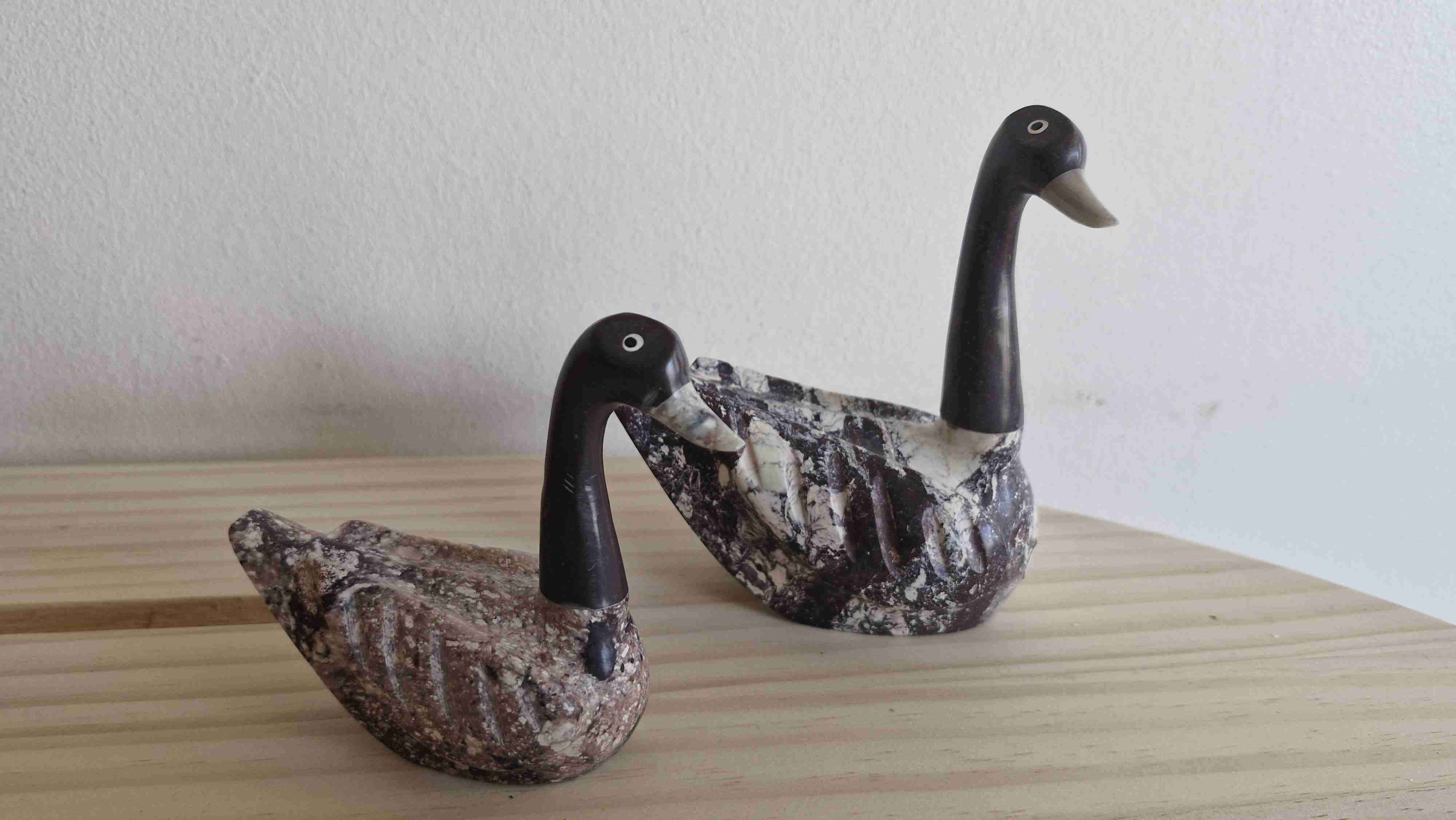 Figuras de patos de combarbalita - miniatura 2