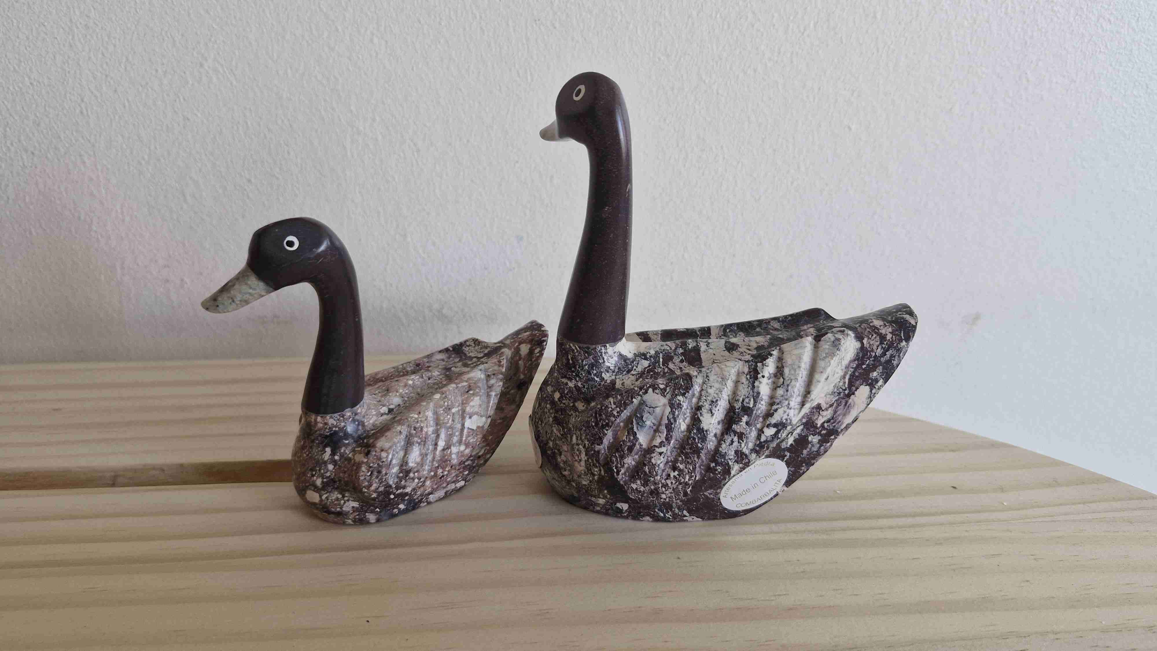 Figuras de patos de combarbalita - miniatura 3