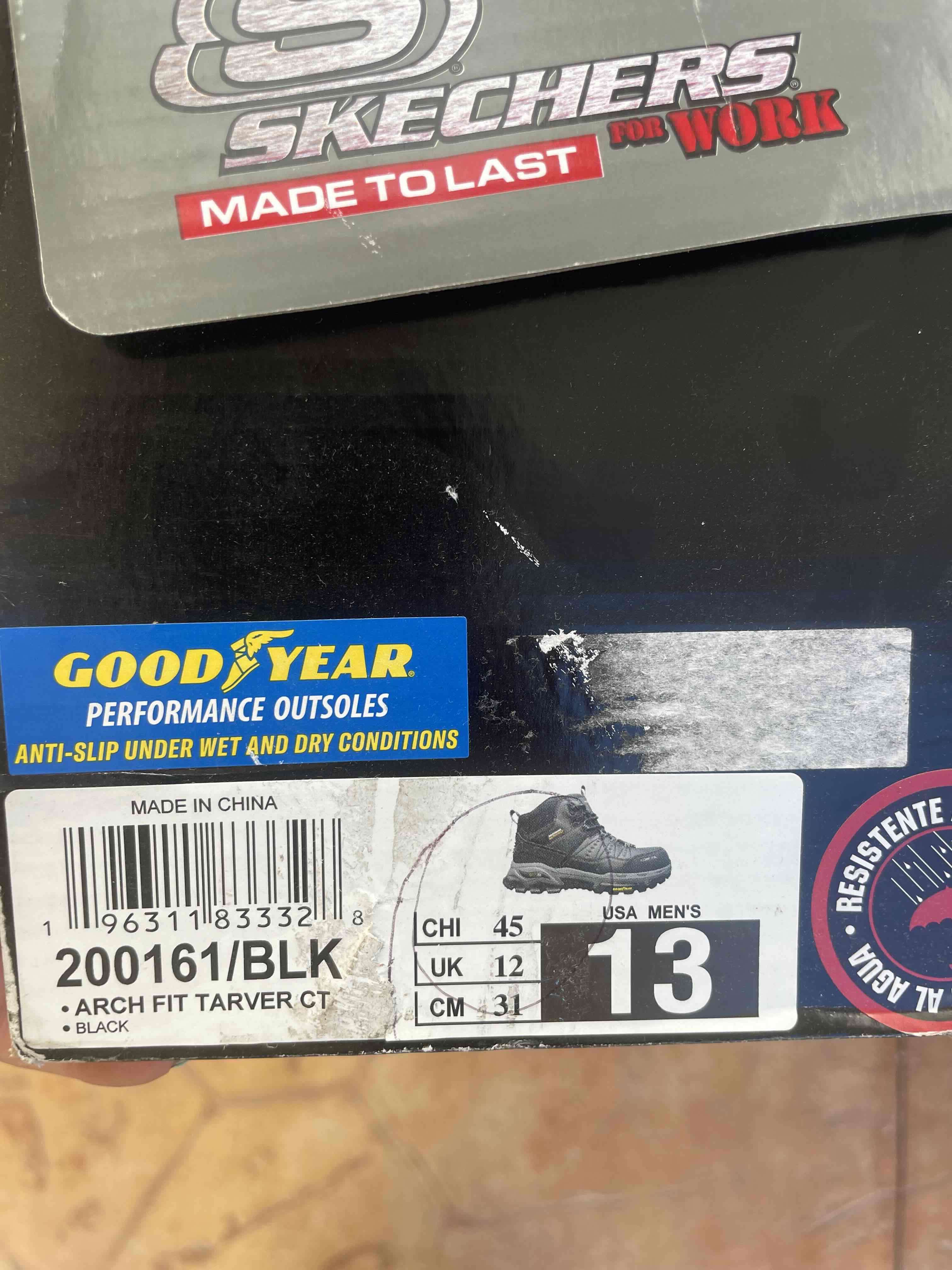 Botas negras Skechers de trabajo - miniatura 5