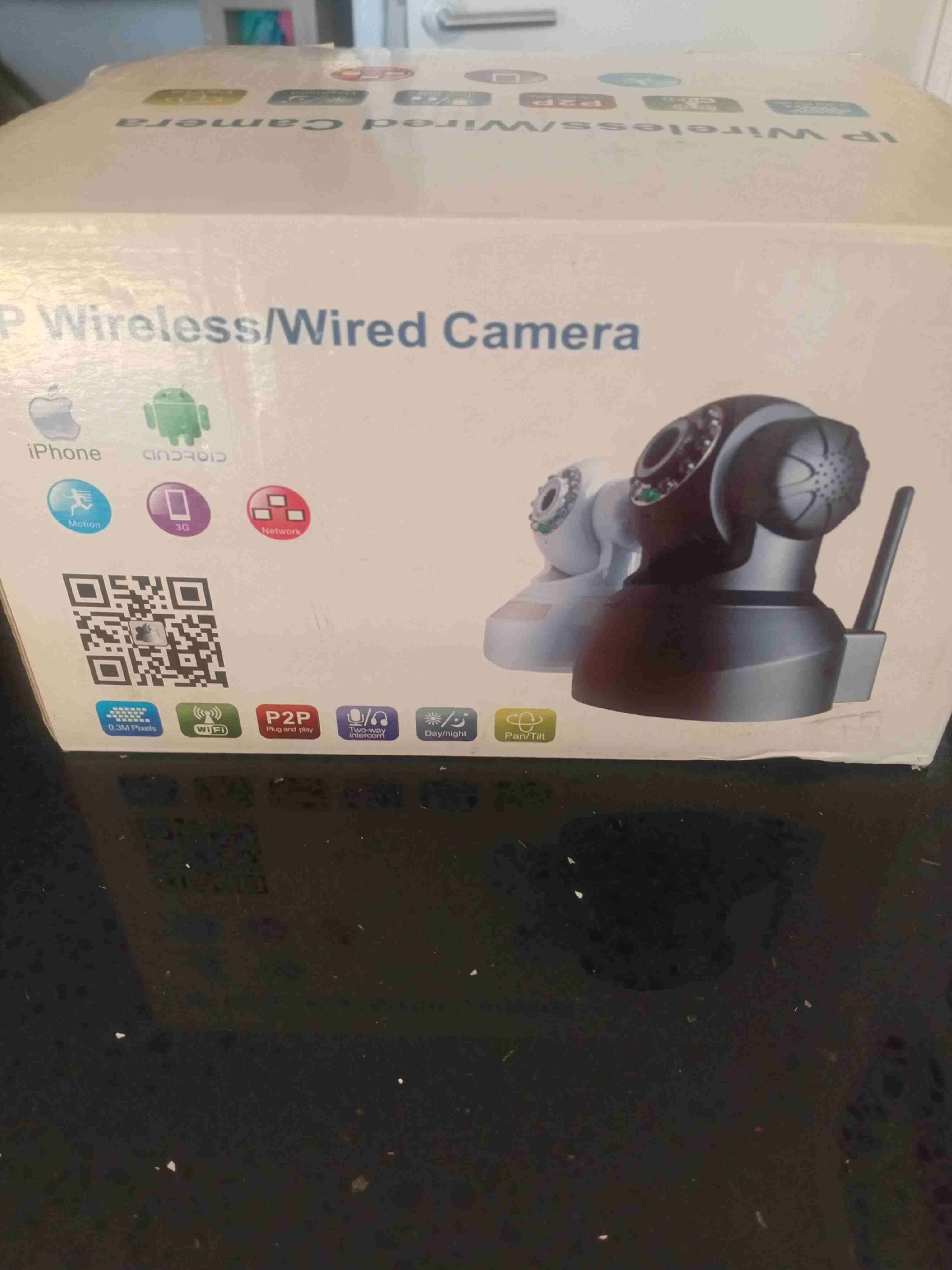 Cámara IP inalámbrica/alámbrica - miniatura 1