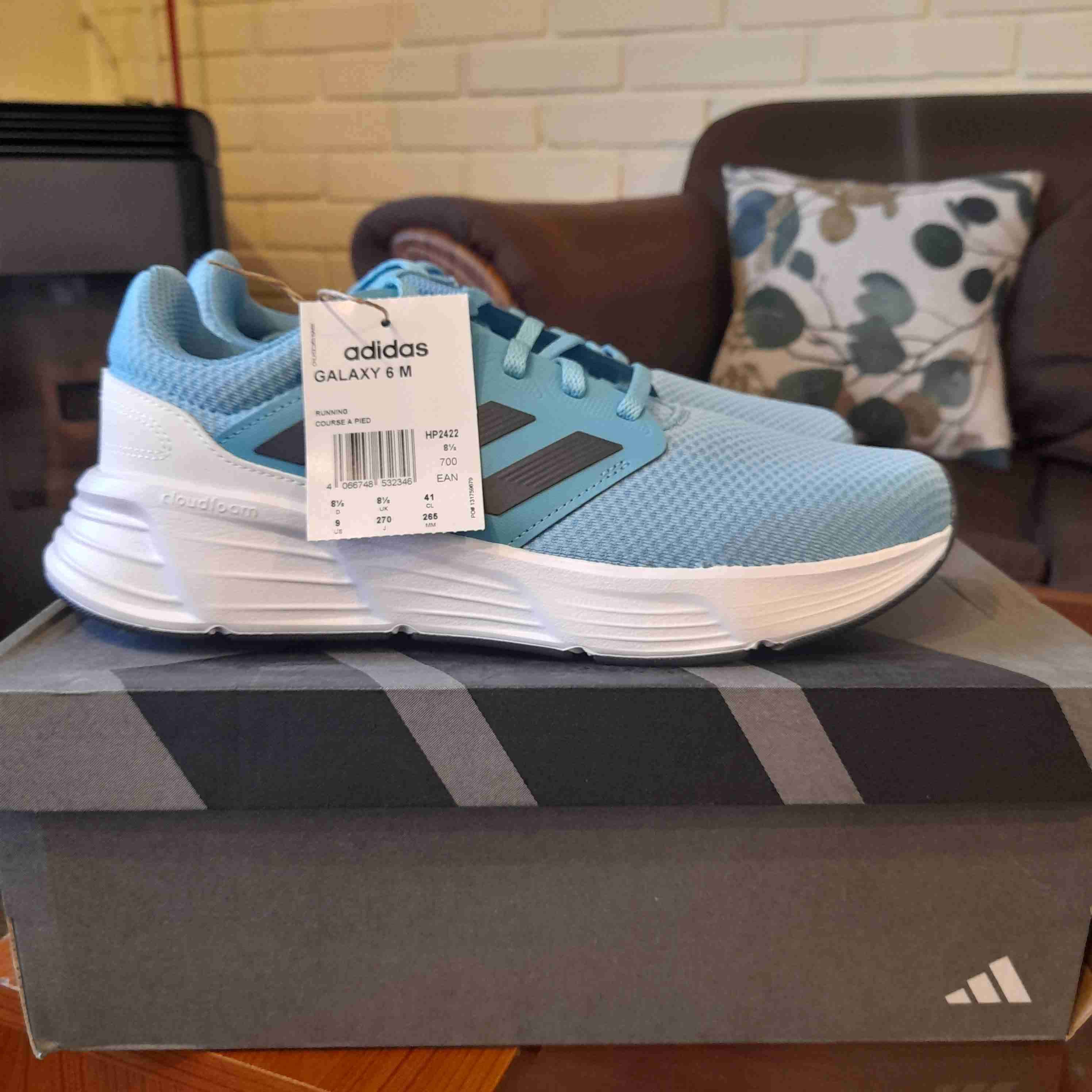 Zapatillas Adidas Galaxy 6 Azules - miniatura 3