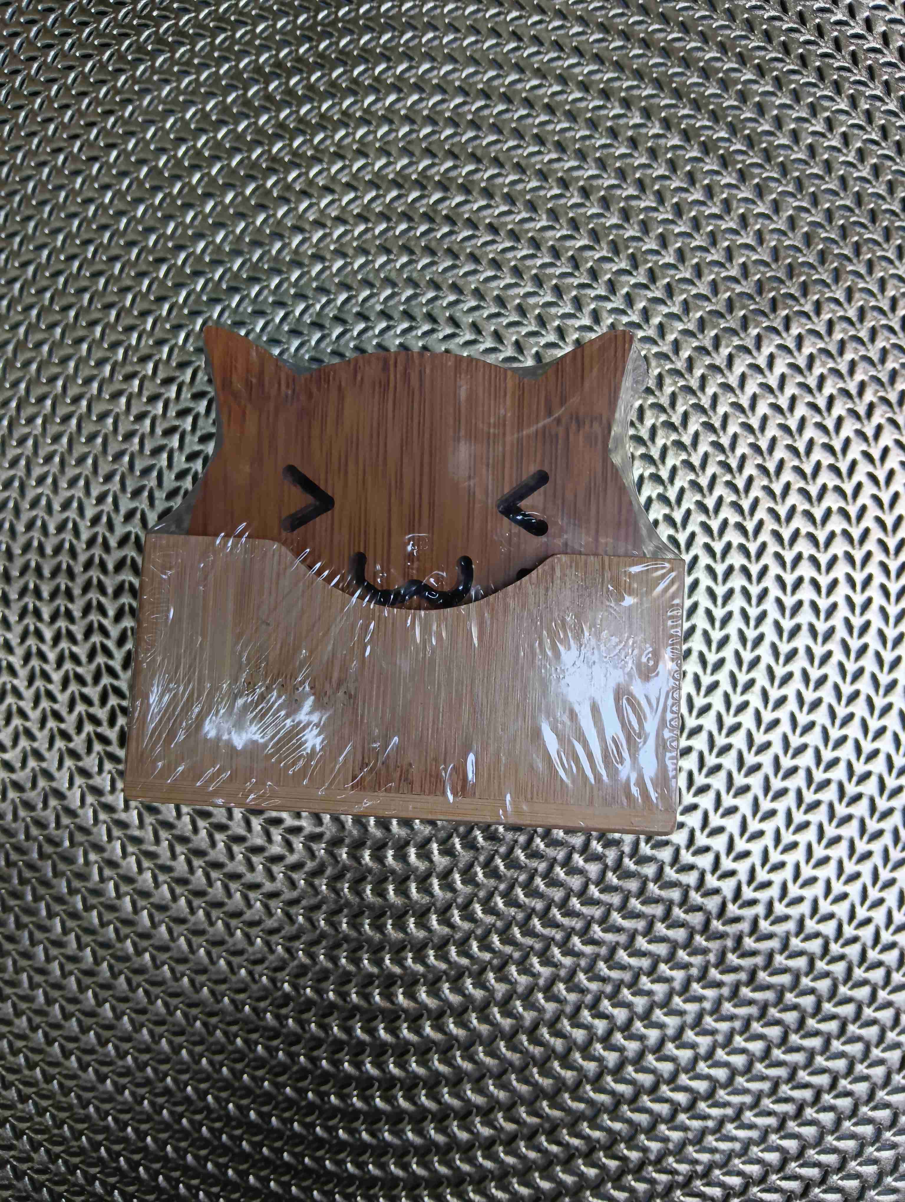 Pack de posavasos de madera de gatitos - miniatura 1