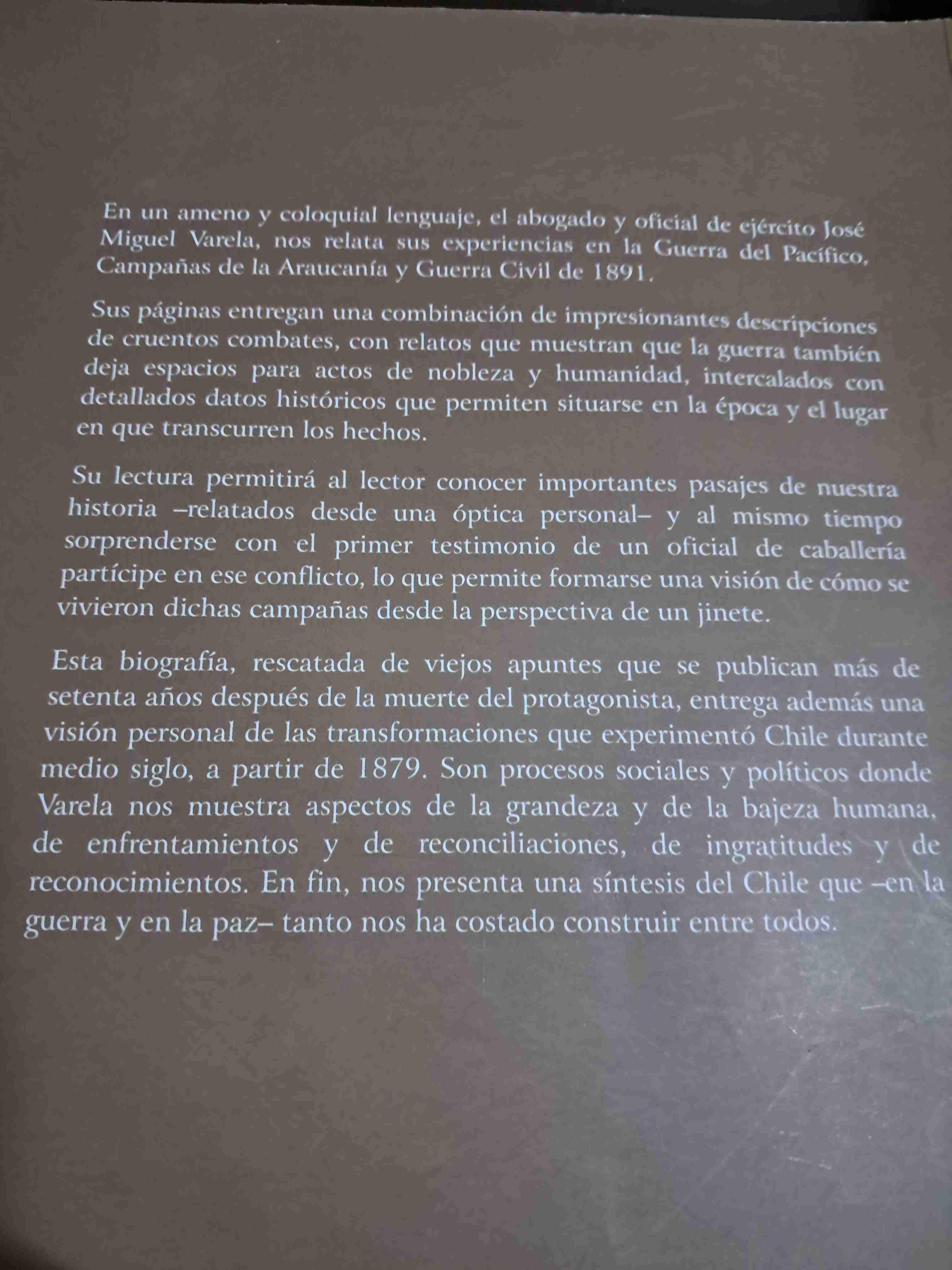 Libro Un Veterano de Tres Guerras - miniatura 3