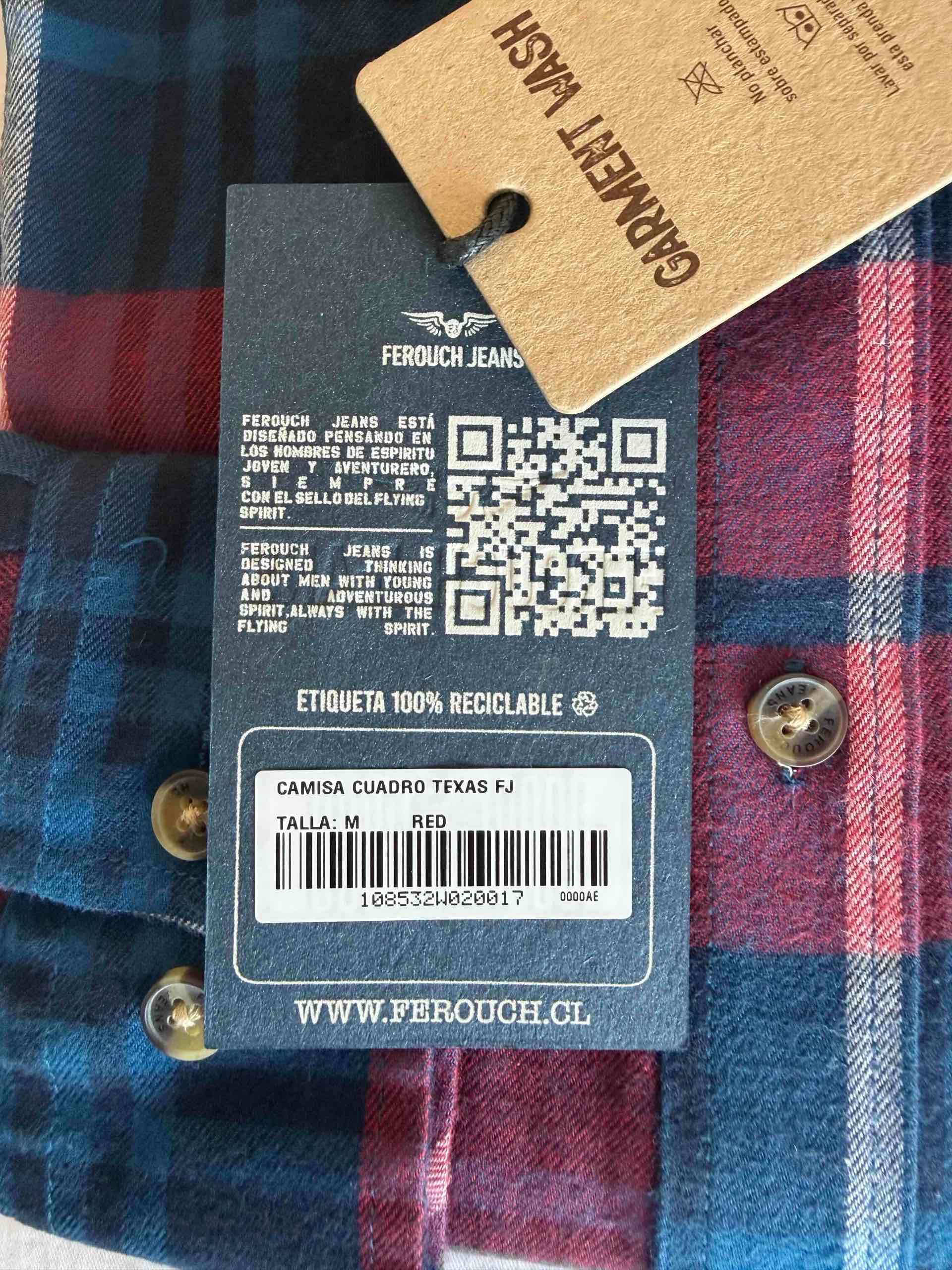 Camisa a cuadros Ferouch Jeans - miniatura 2