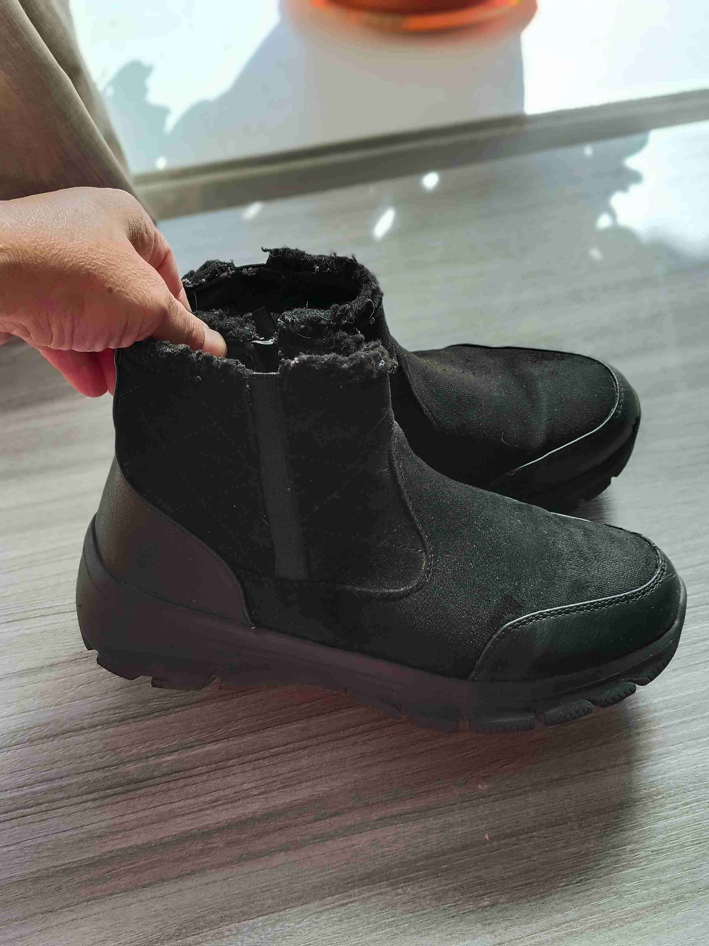 Botines negros de plataforma - miniatura 1