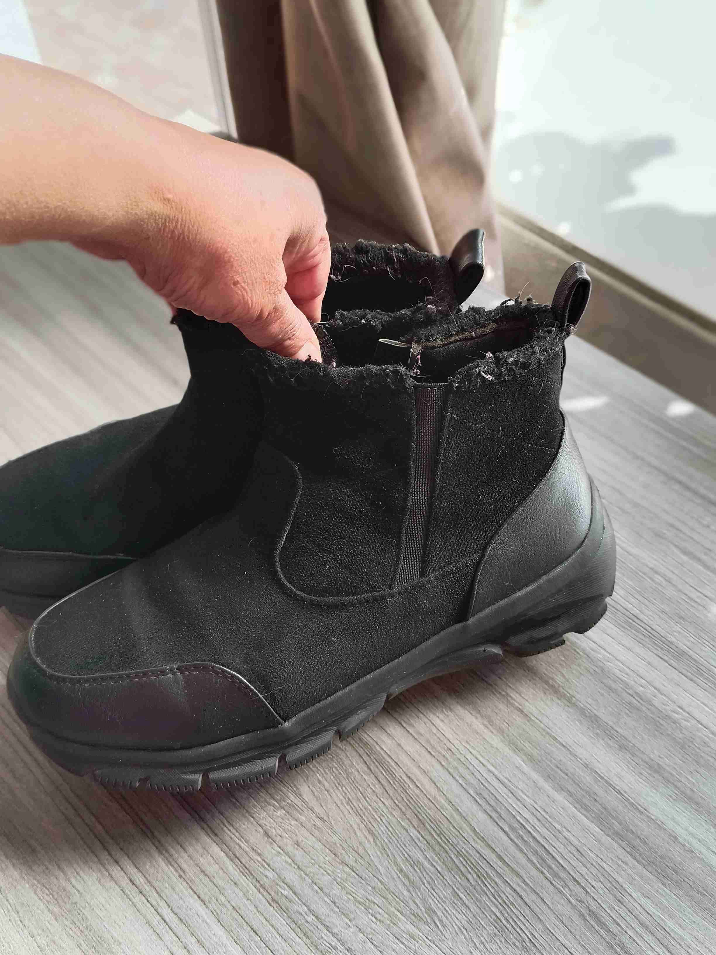 Botines negros de plataforma - miniatura 3