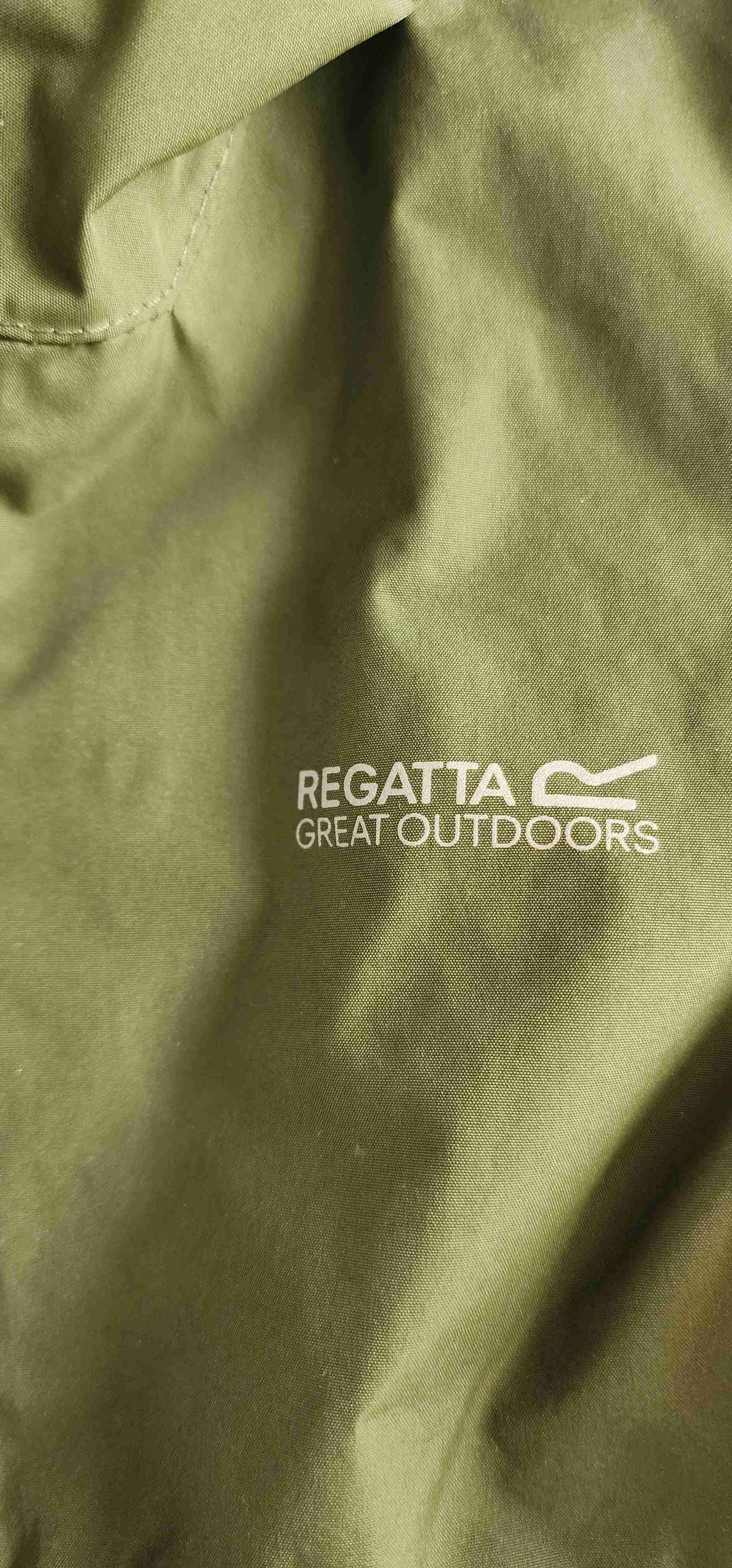 Chaqueta impermeable verde niño - miniatura 2