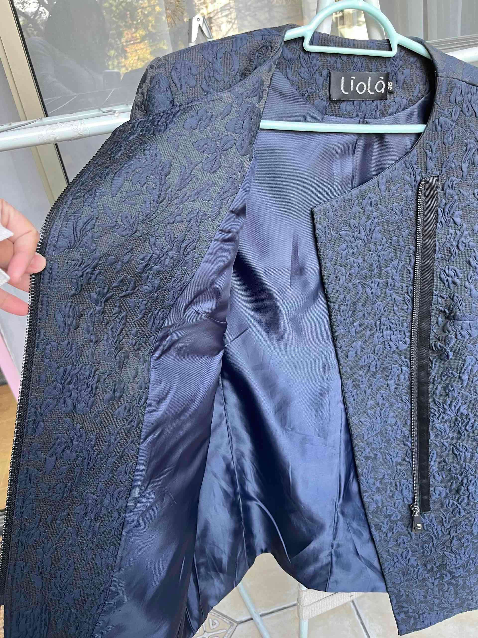 Abrigo Liolà azul floral - miniatura 3