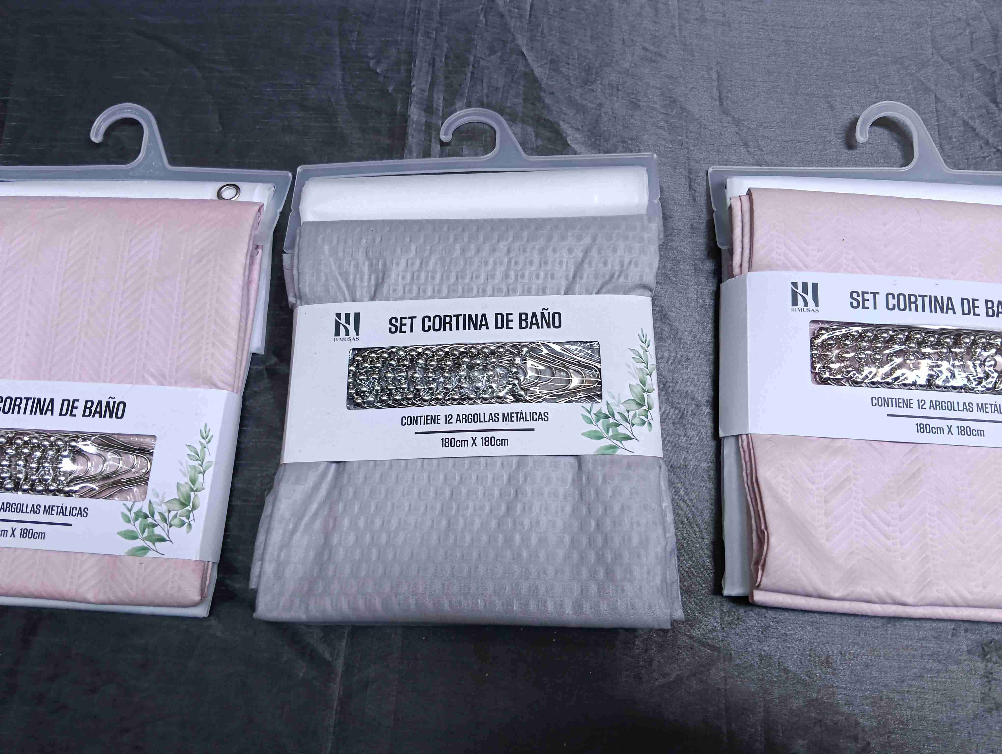 Set de cortinas de baño - miniatura 1