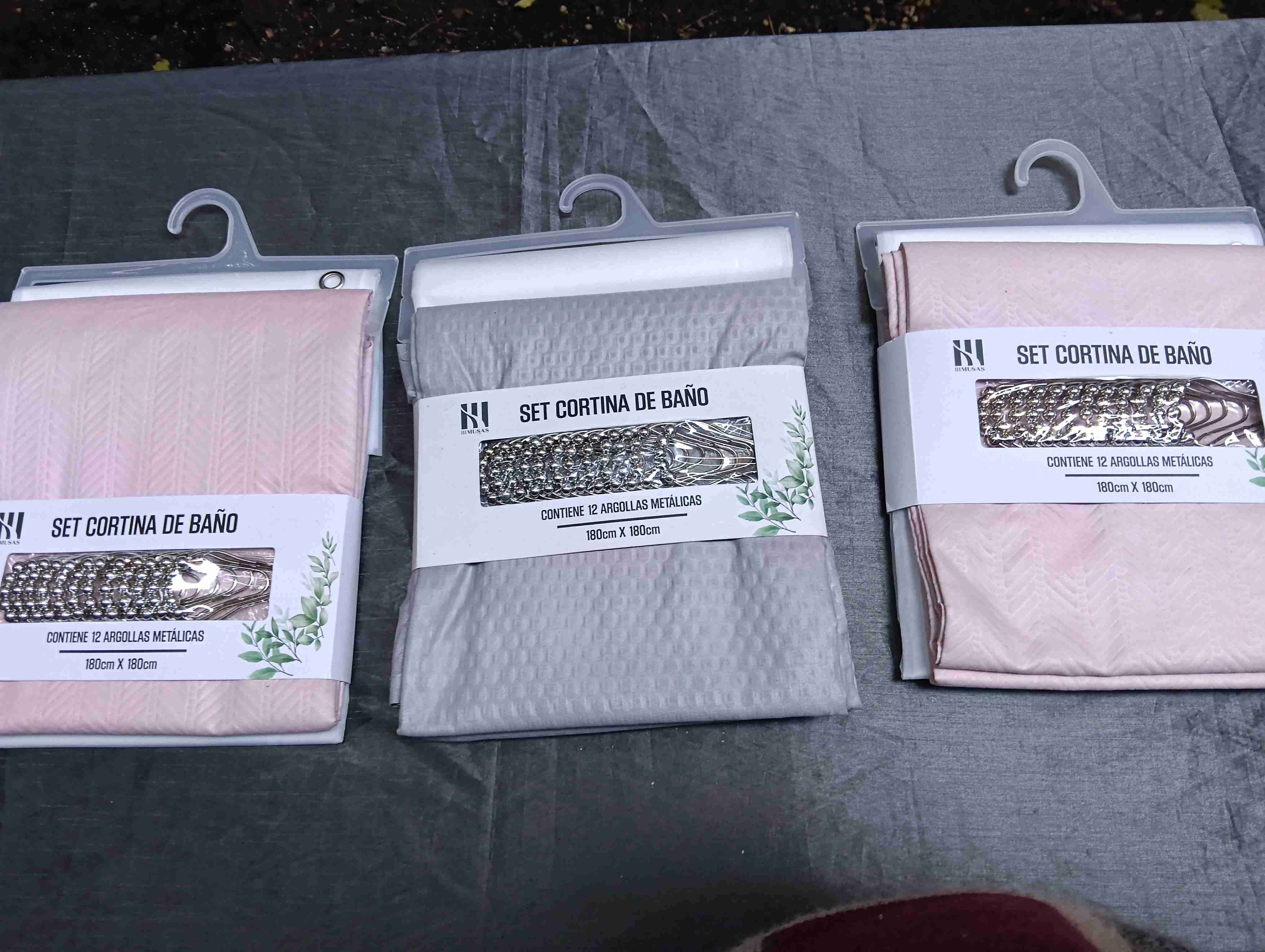 Set de cortinas de baño - miniatura 5