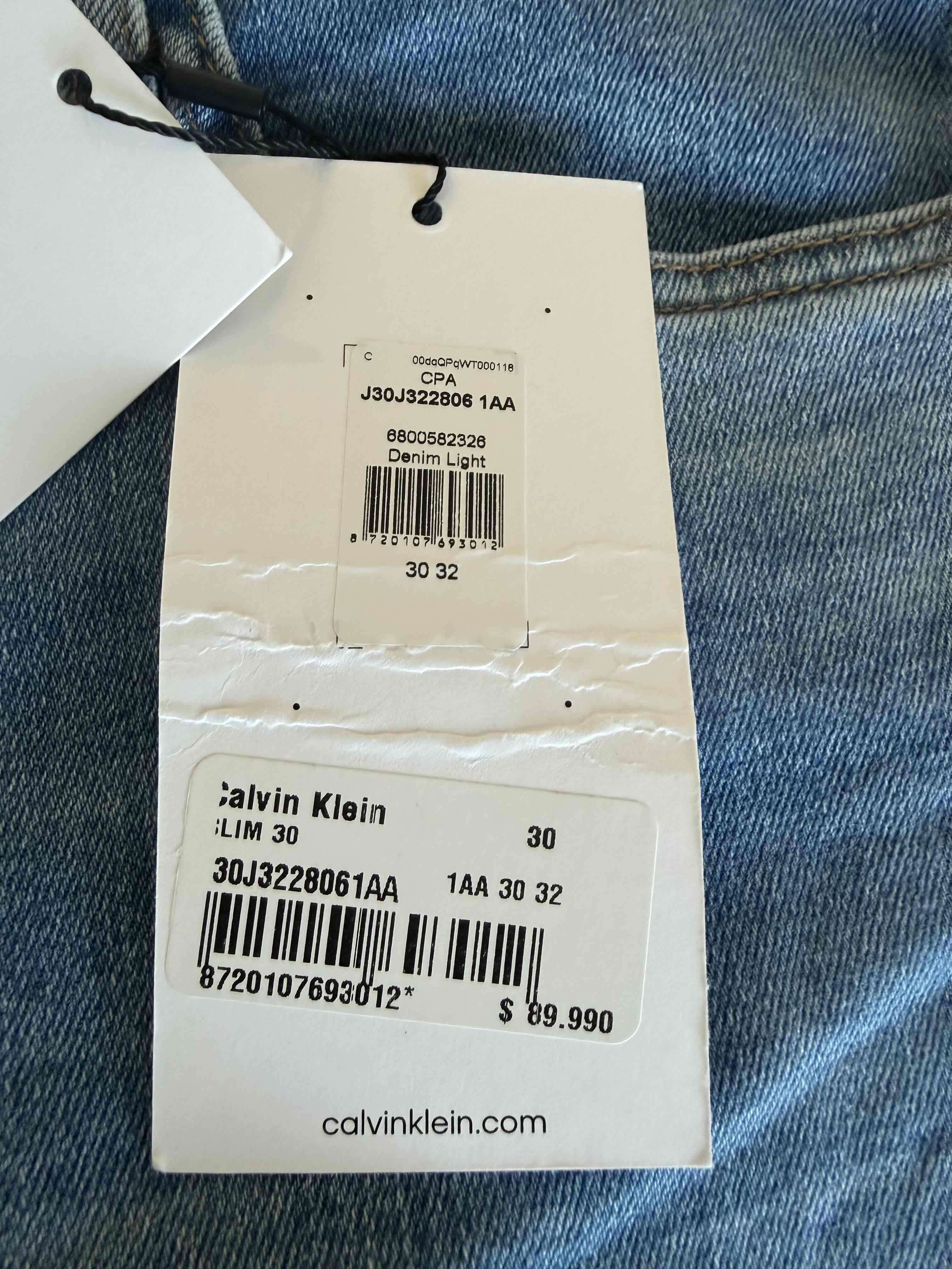 Jeans Calvin Kleim 30x32 - miniatura 2