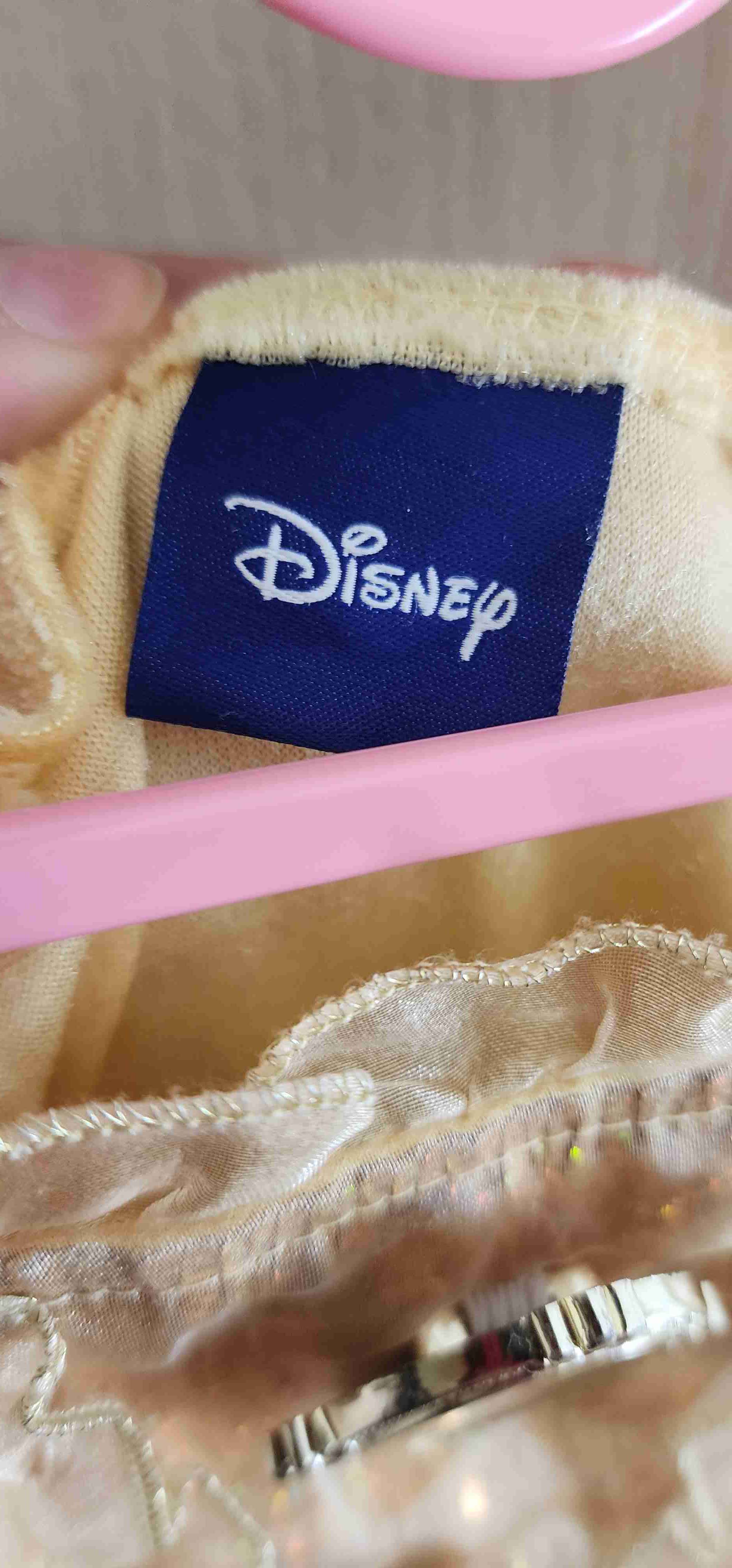 Vestido infantil de princesa dorado - miniatura 3