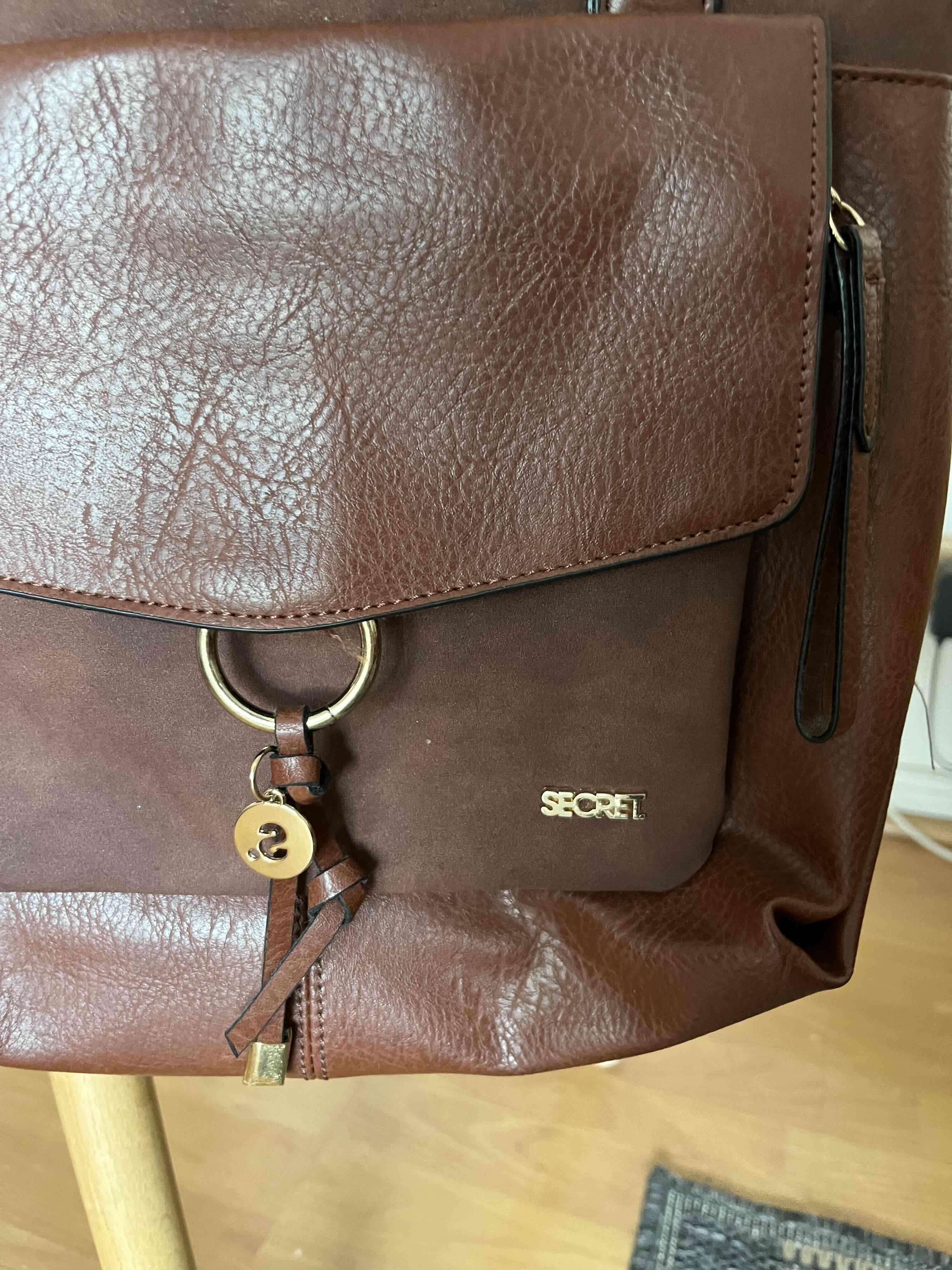 Cartera marrón Secret nueva - miniatura 4