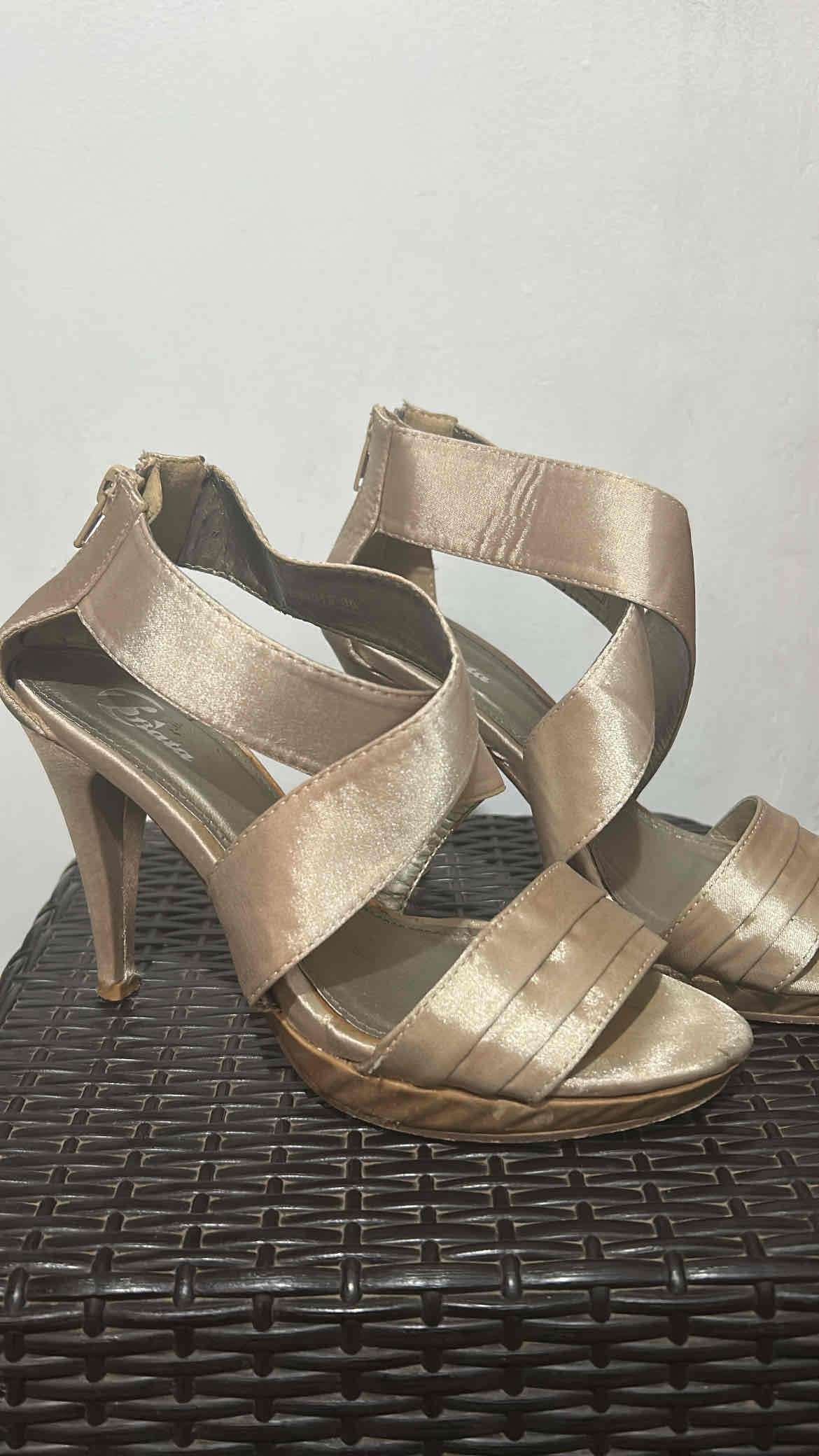 Botas vaqueras de cuero marrón - miniatura 3