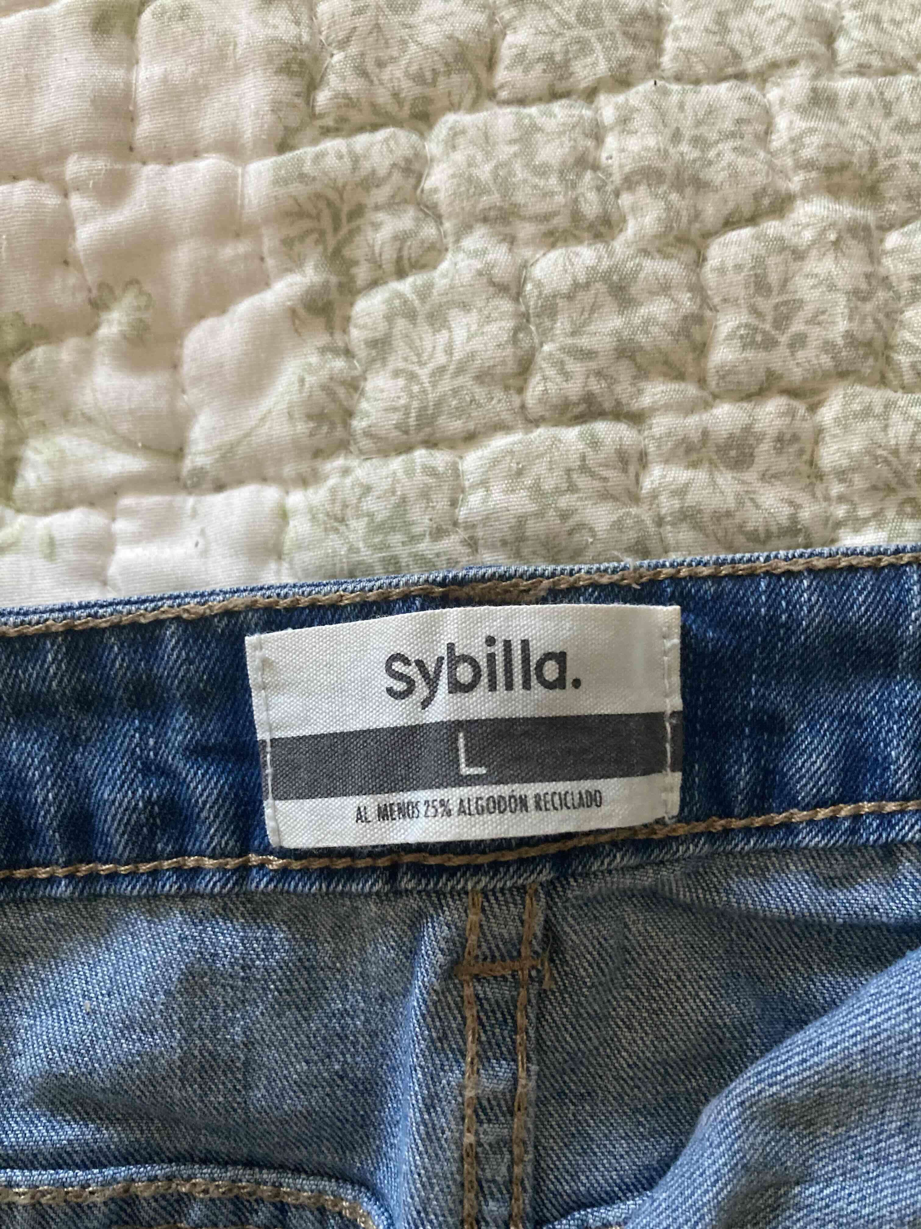 Minifalda de mezclilla azul - miniatura 2