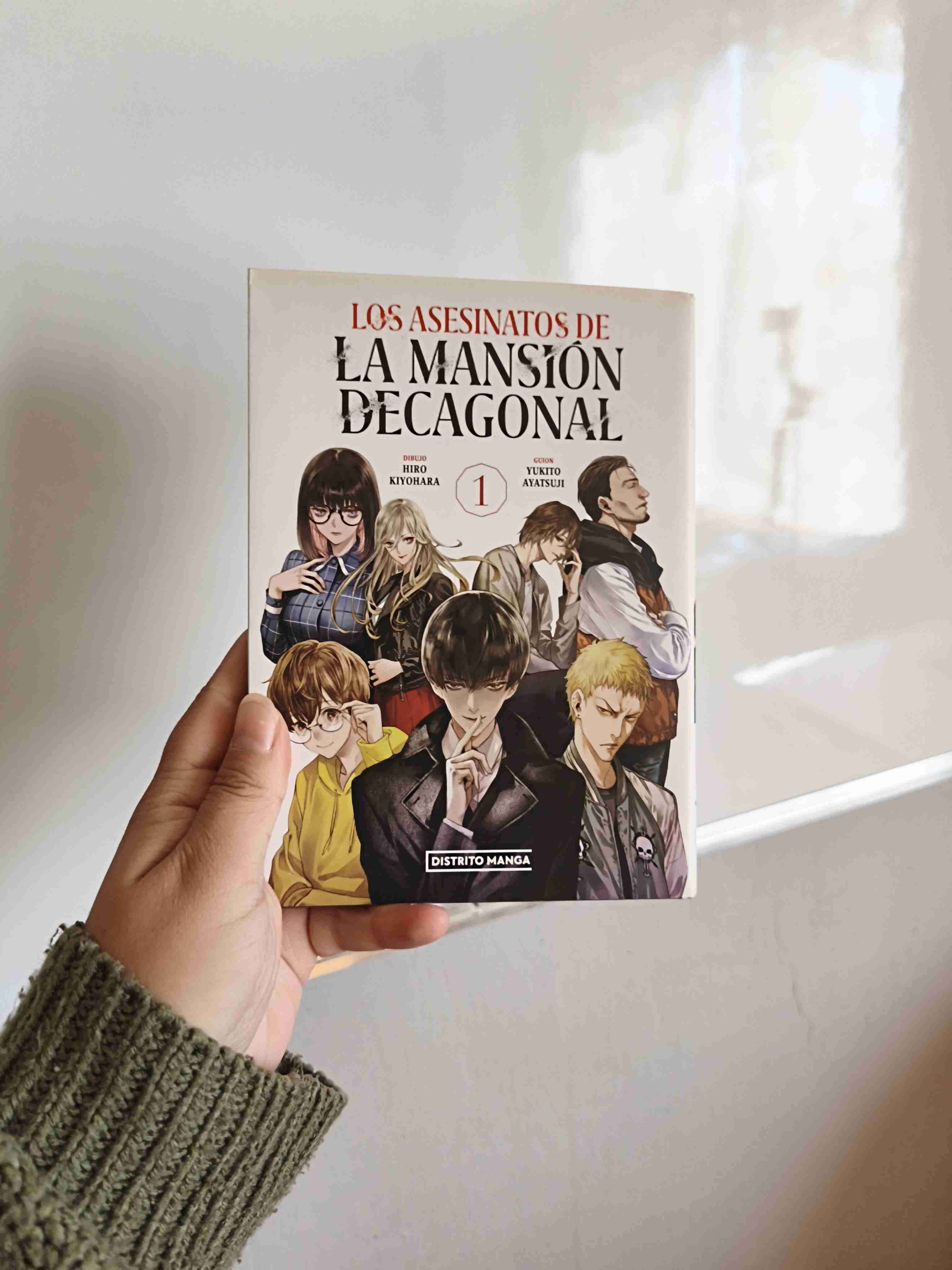 Manga Los asesinatos de la mansión decagonal - miniatura 1