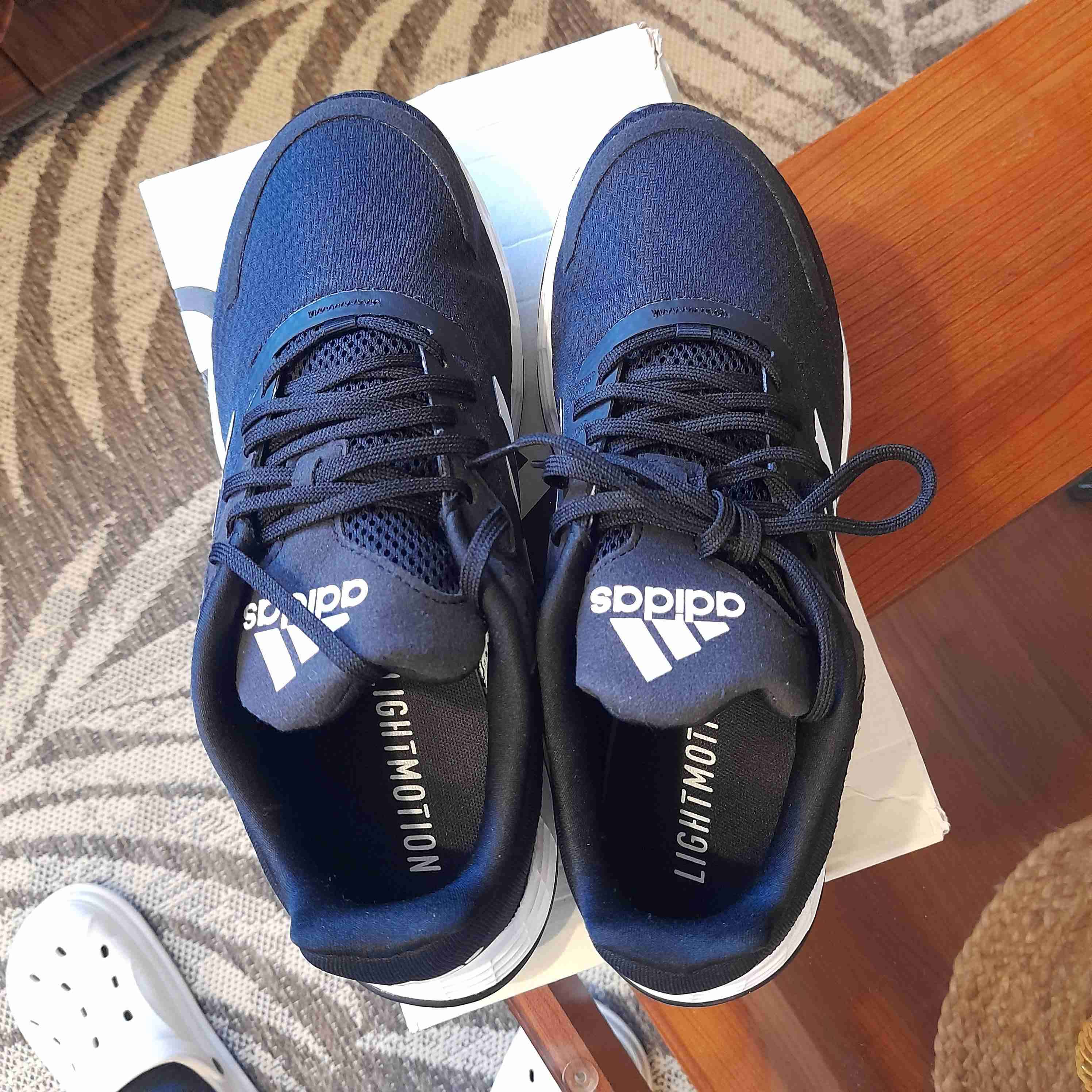 Zapatillas negras Adidas deportivas - miniatura 3