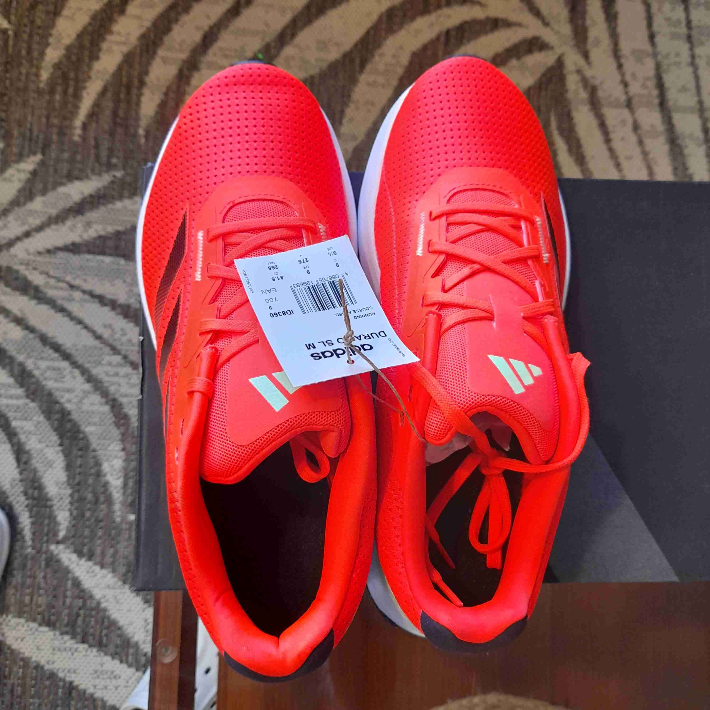 Zapatillas deportivas naranjo fosforescente Adidas - miniatura 2