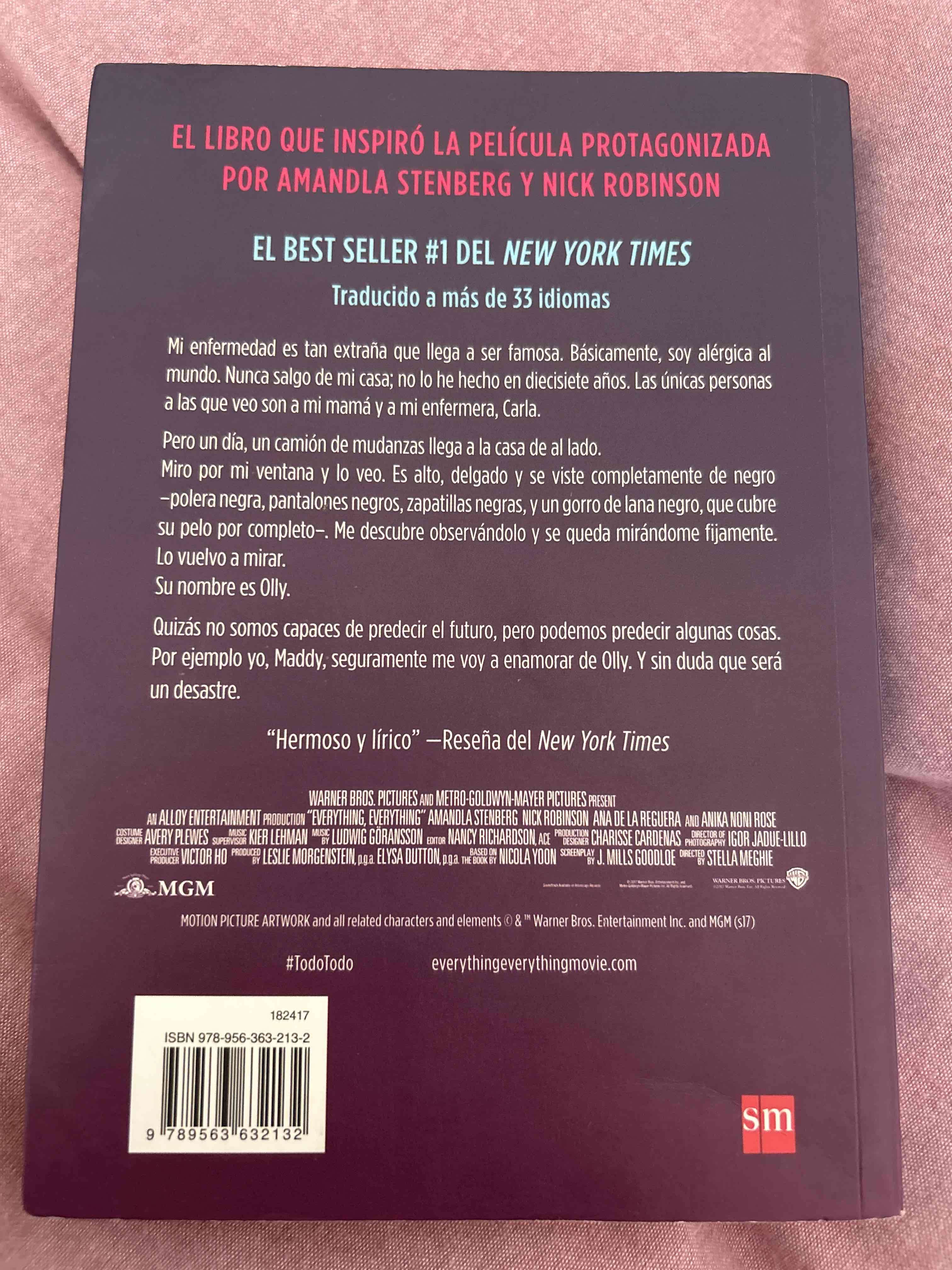 Libro Todo Todo de Nicola Yoon - miniatura 2
