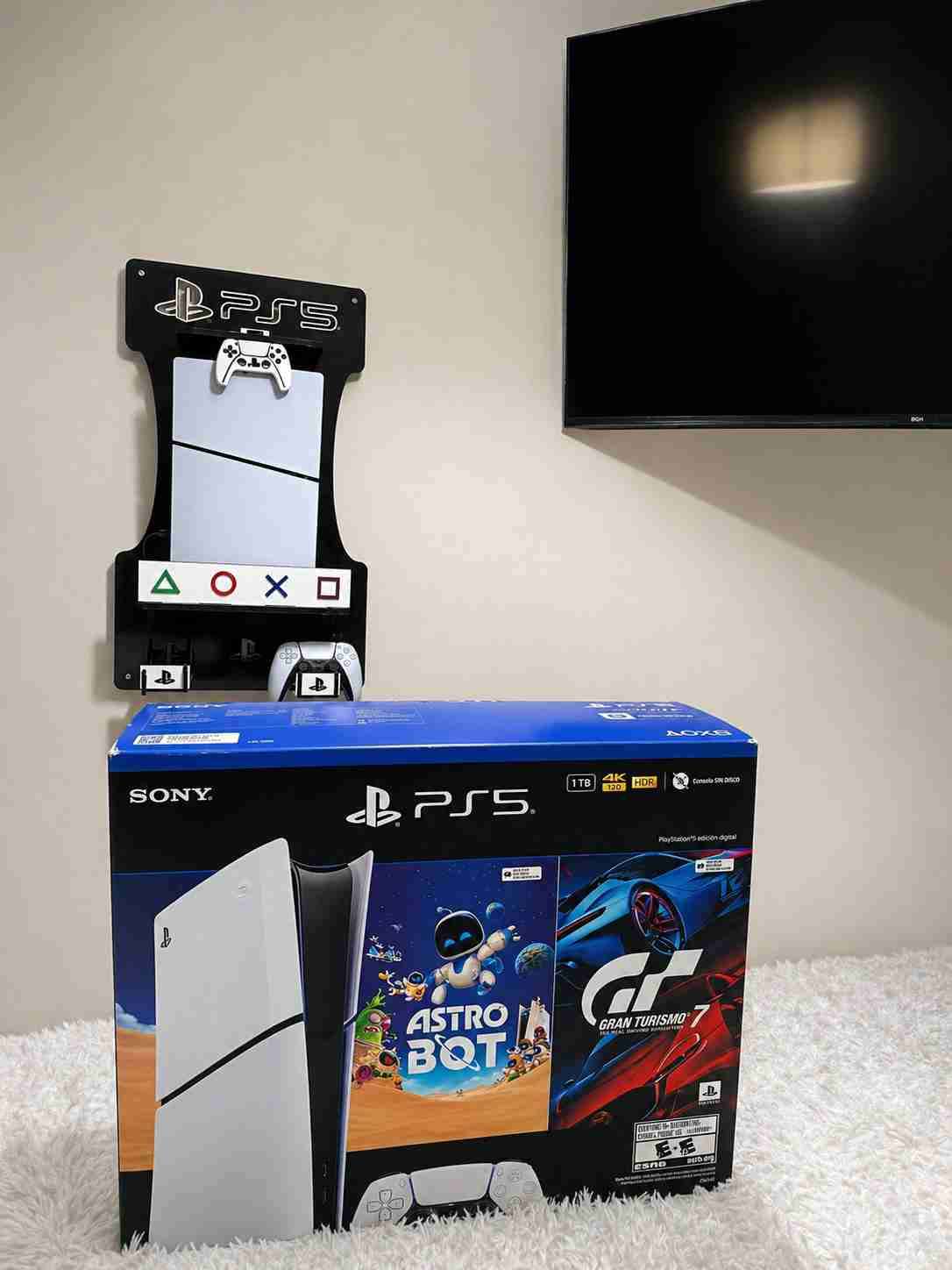 Consola PS5 con control y juego - miniatura 4