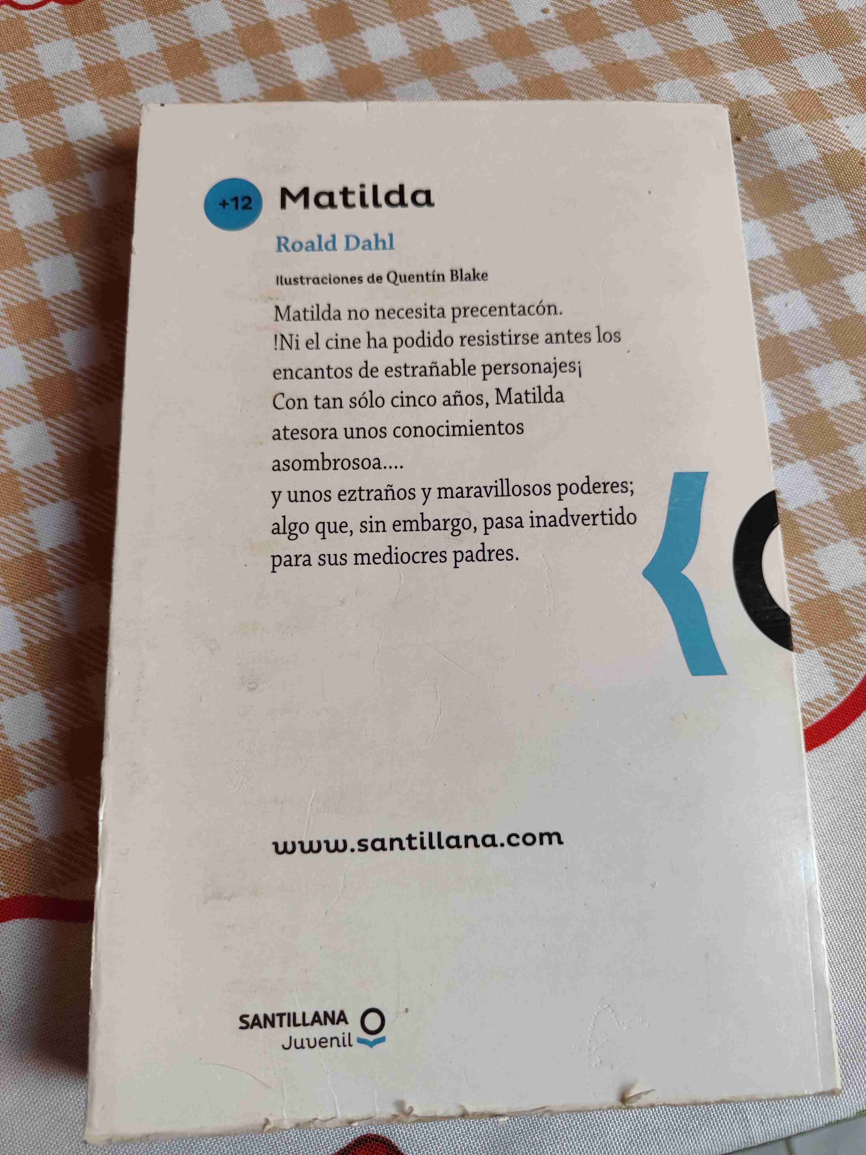 Libro infantil Matilda Roald Dahl - miniatura 2