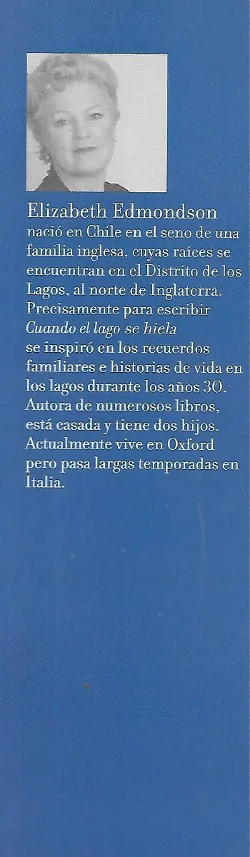 Libro  Cuando El Lago Se Hiela Elizabeth Edmondson - miniatura 4
