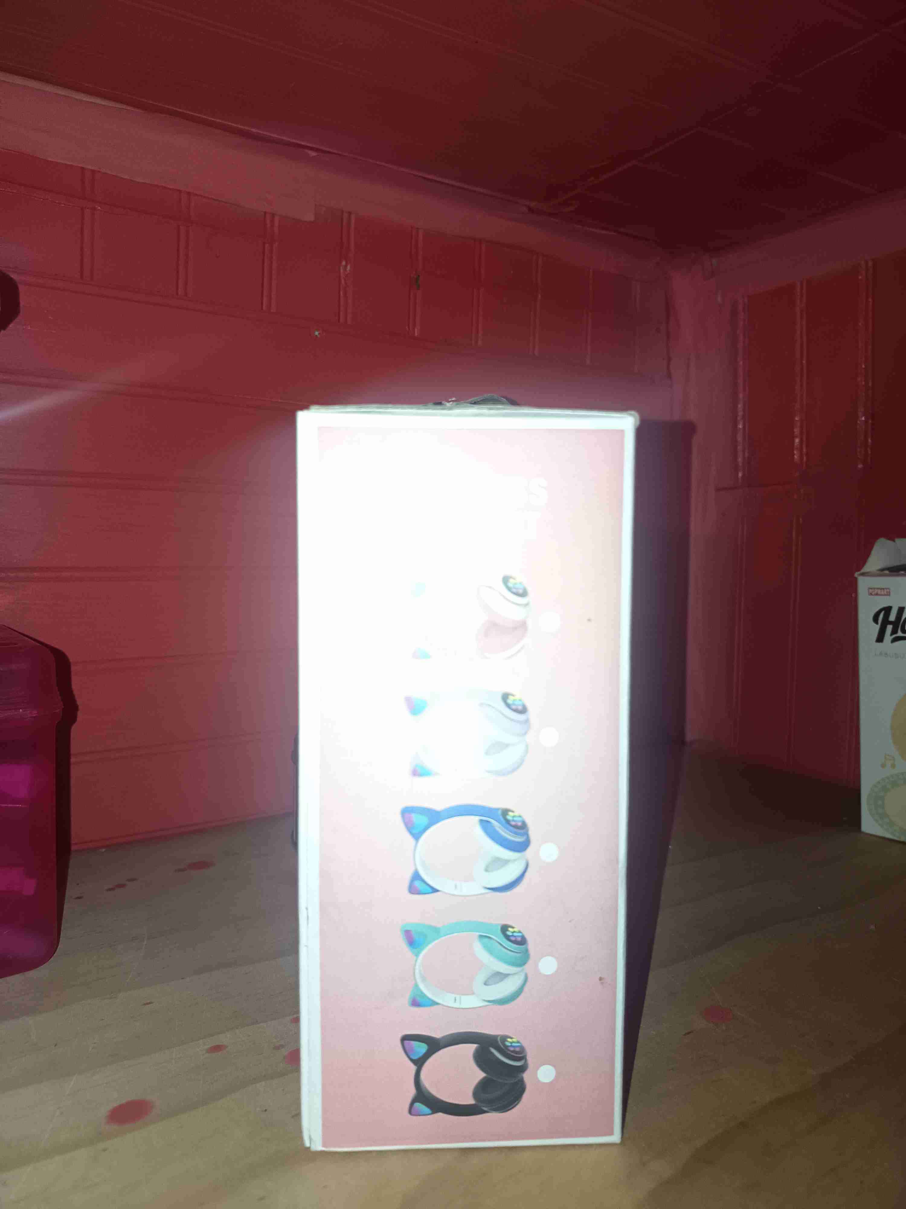 Auriculares inalámbricos con orejas de gato - miniatura 3