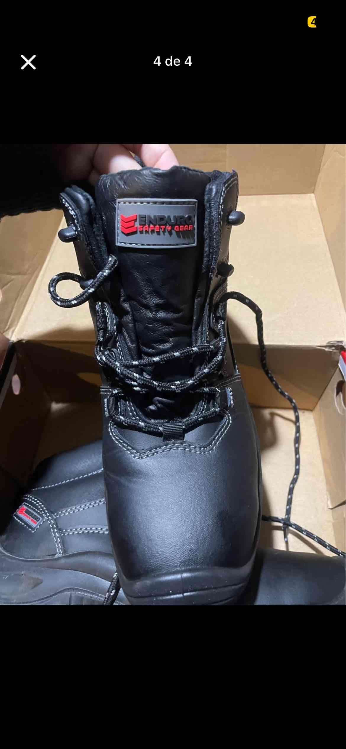 Bototos de seguridad negros - miniatura 4