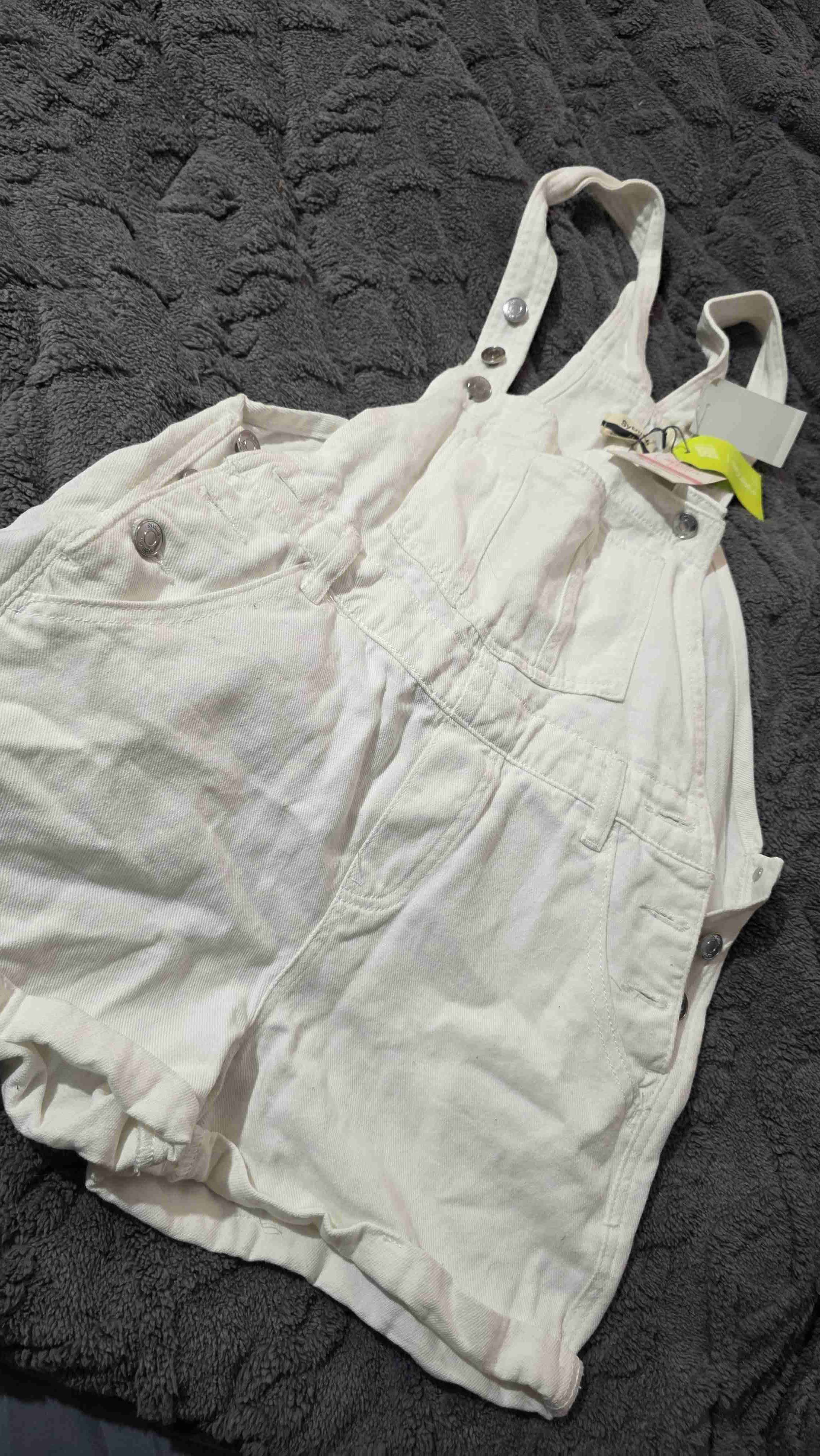 Jardinera corta blanca nueva - miniatura 3