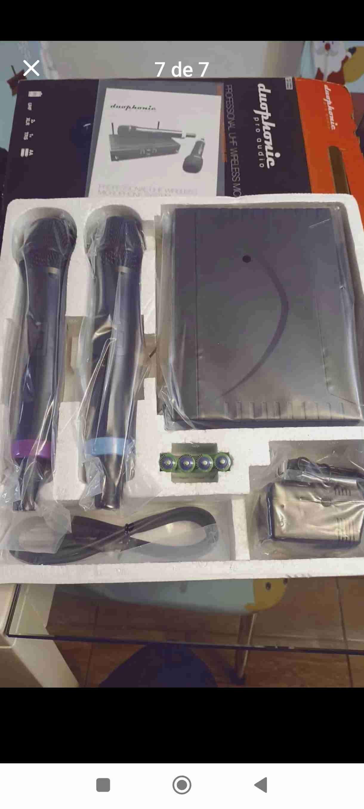 Sistema de micrófono inalámbrico UHF - miniatura 2