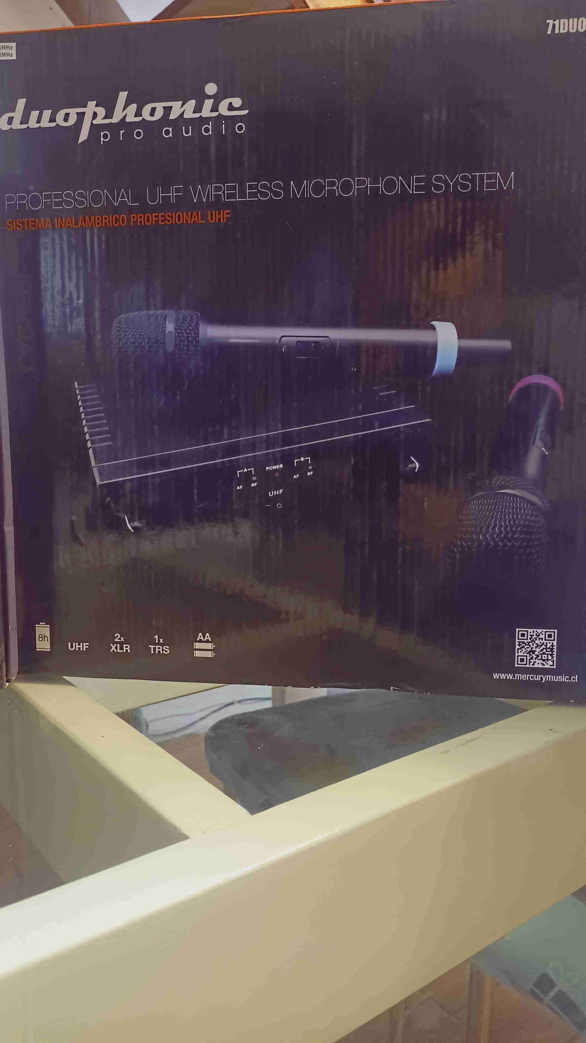 Sistema de micrófono inalámbrico UHF - miniatura 3