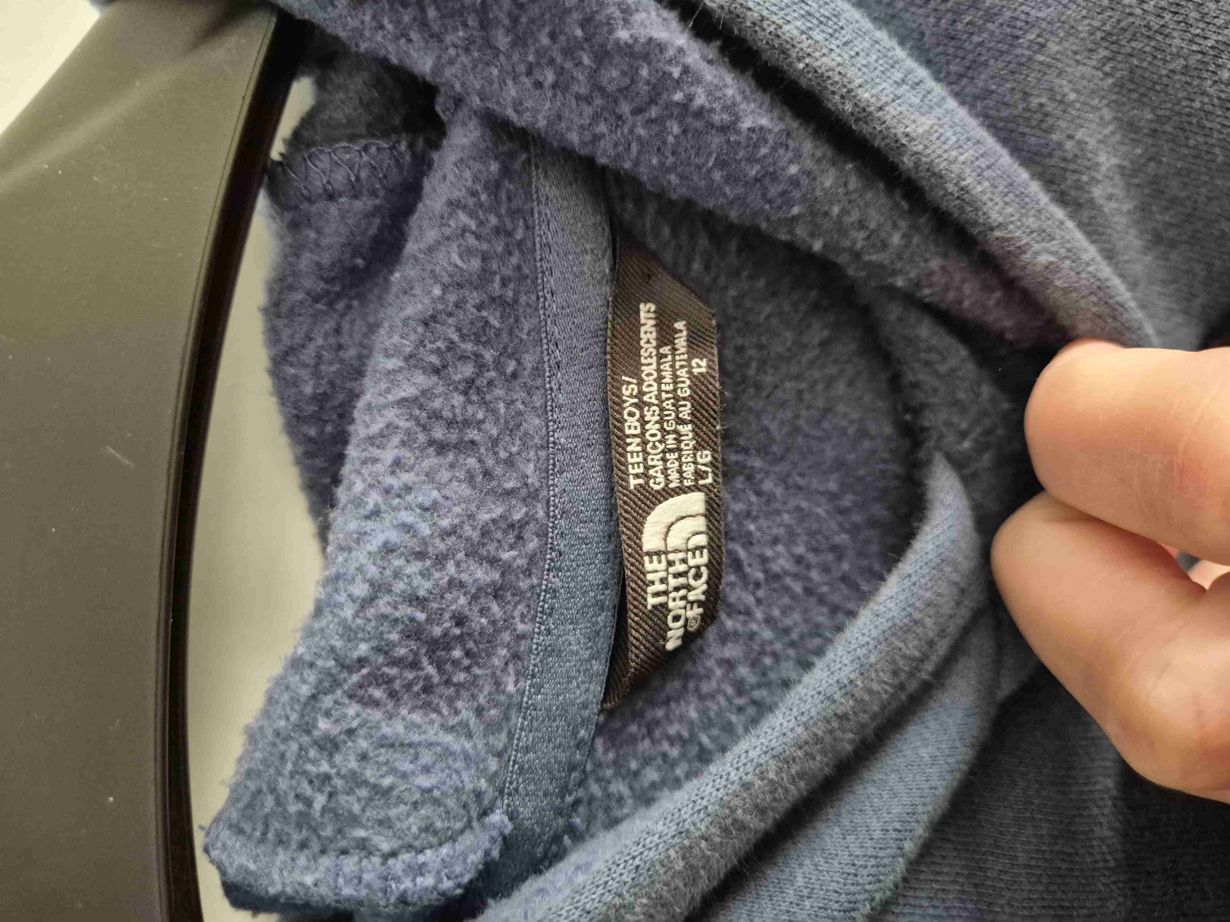 Polerón azul The North Face talla 12 - miniatura 2